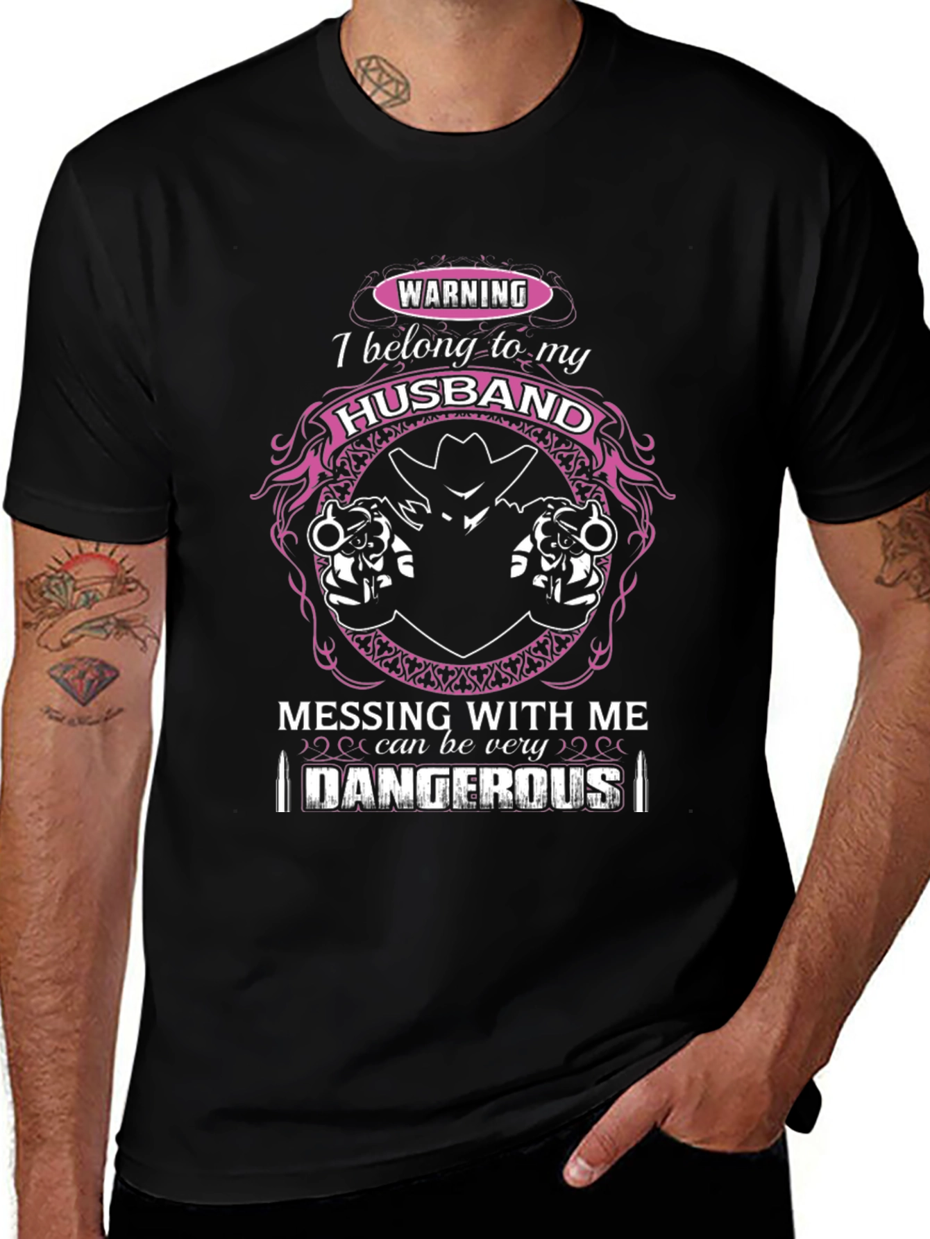 Warning: I Belong To My Husband T-Shirt