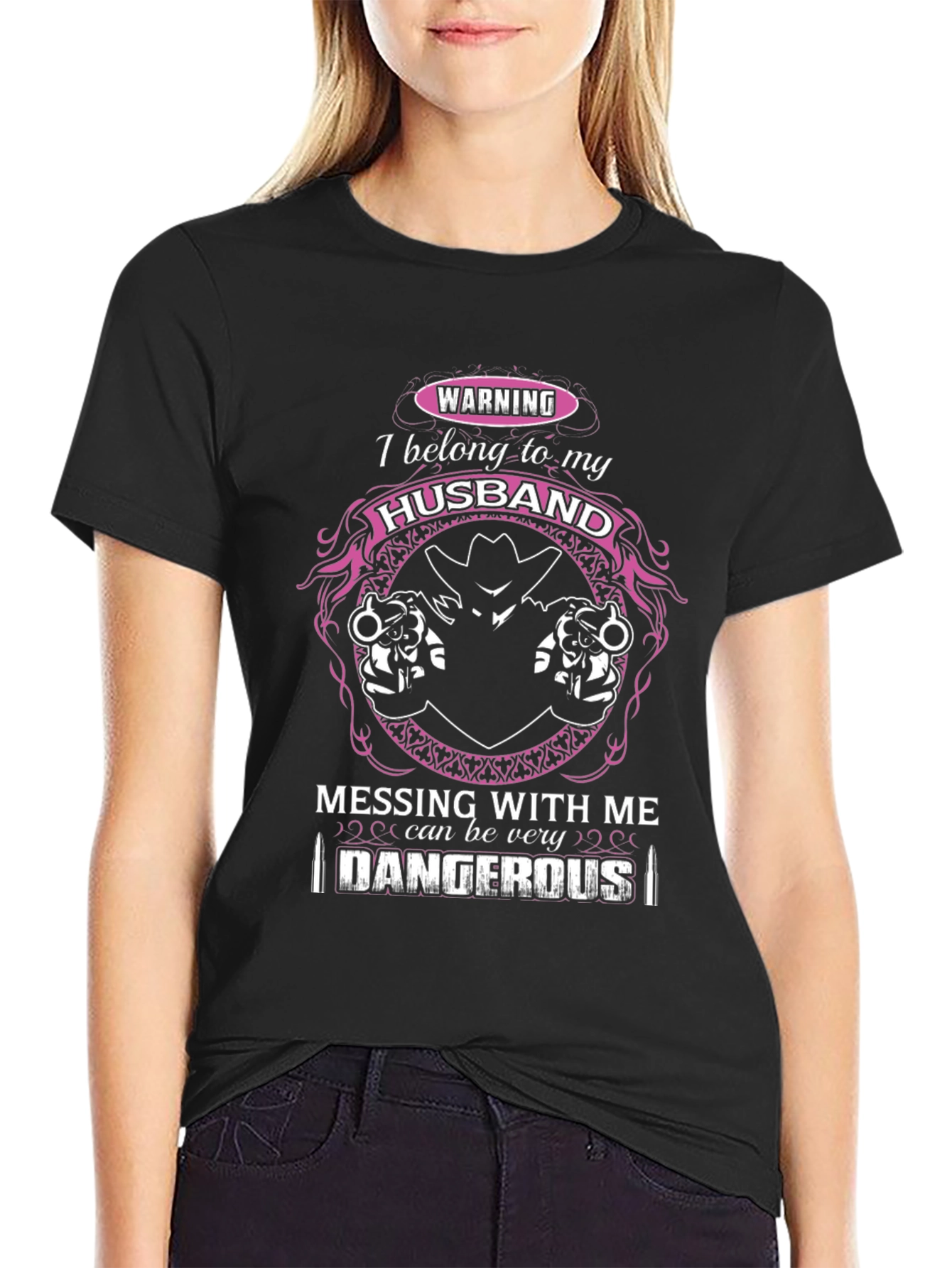 Warning: I Belong To My Husband T-Shirt