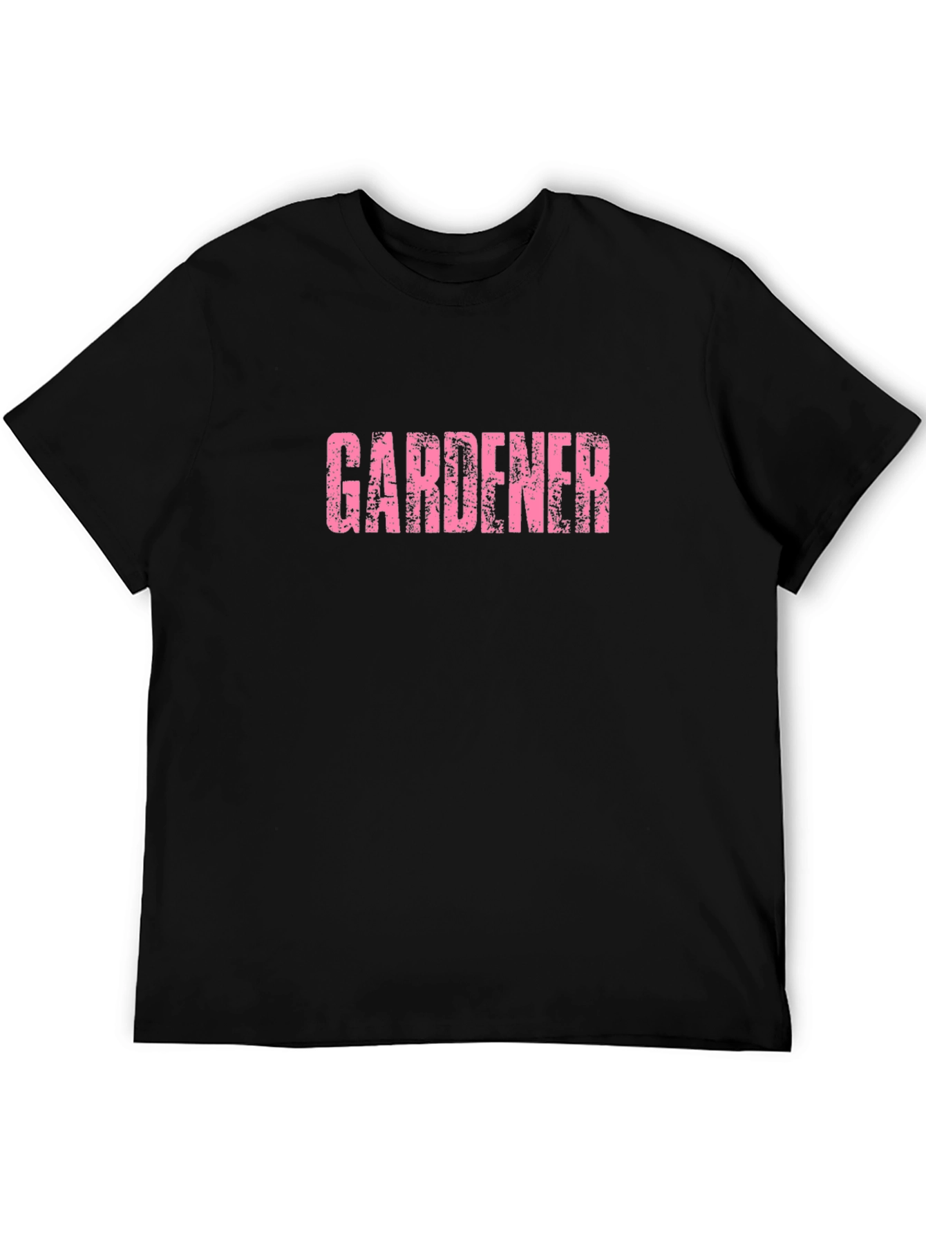 Gardener Tee - Black Cotton Blend