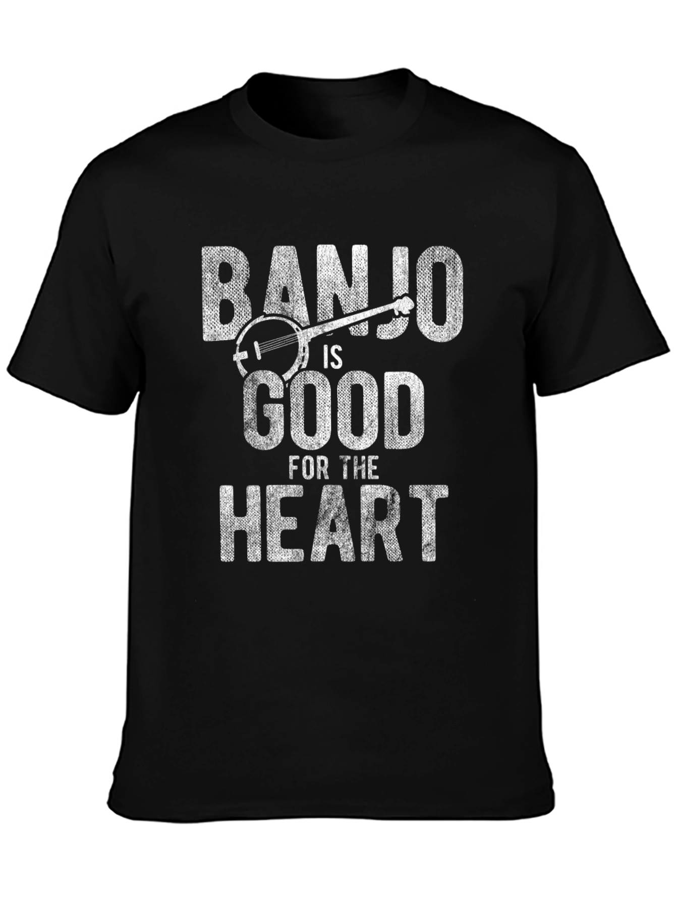 Banjo Is Good For The Heart Graphic Tee