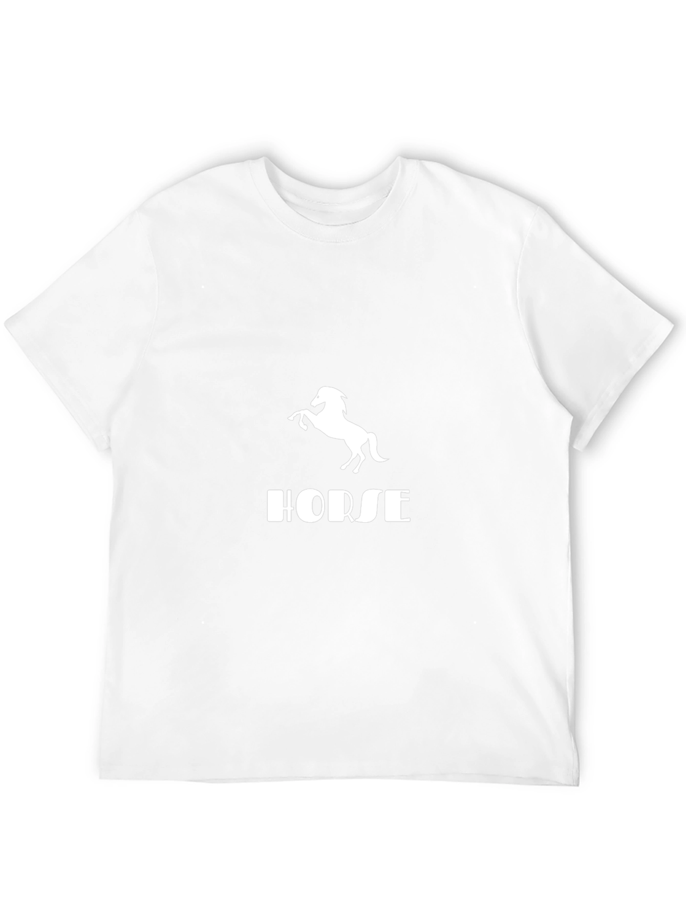 Horse Graphic Tee - Mens Black T-Shirt