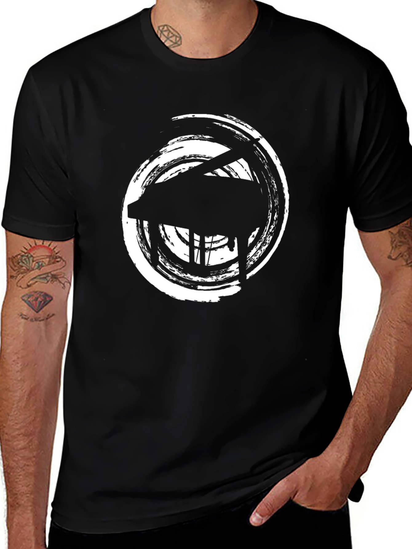 Piano Graphic Tee - Musicians Style