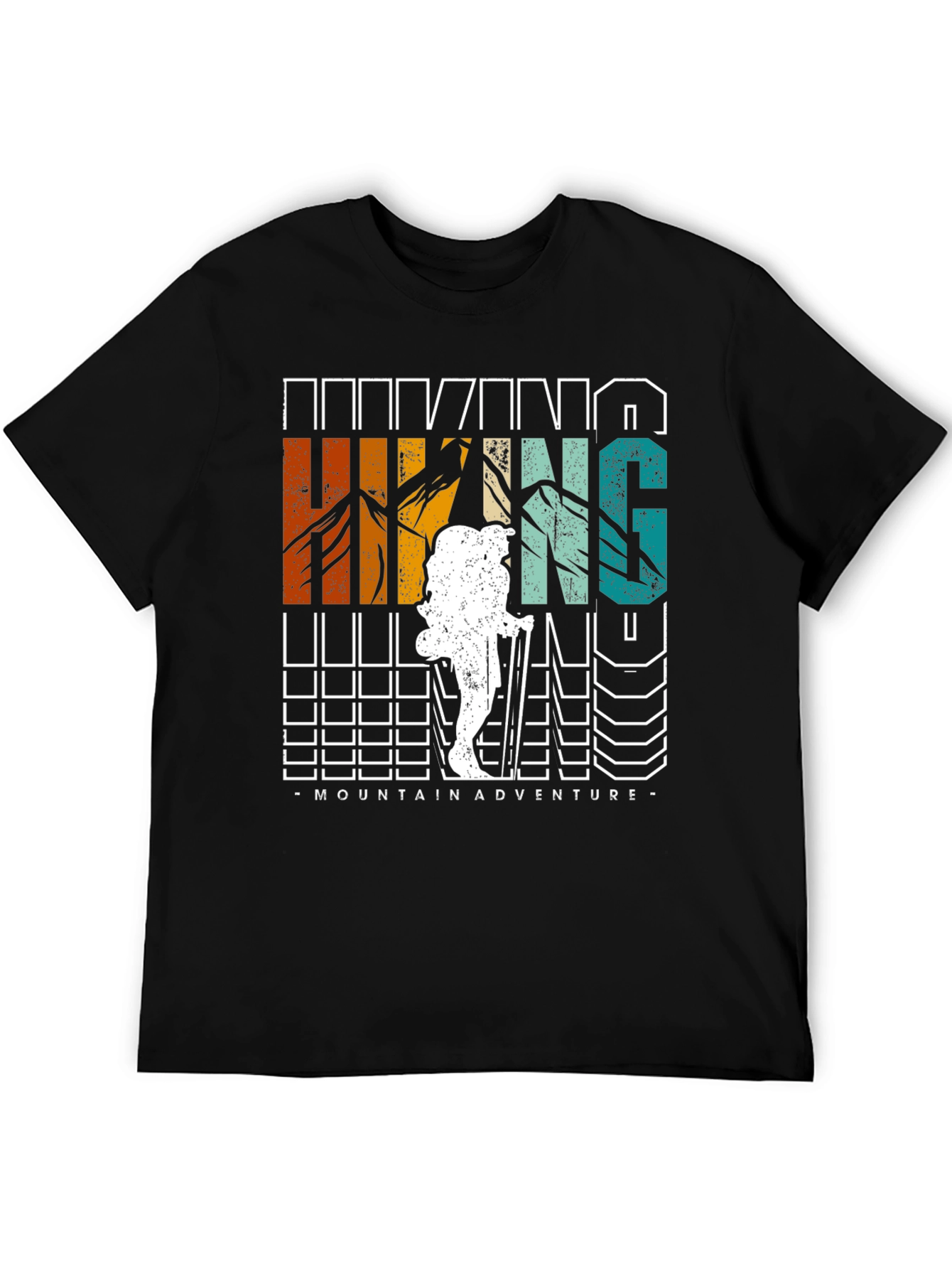Hiking Mountain Adventure Graphic Tee