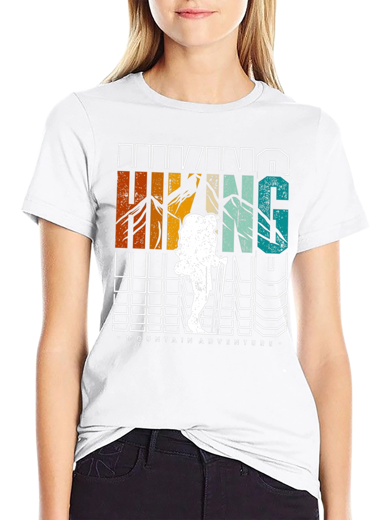 Hiking Mountain Adventure Graphic Tee
