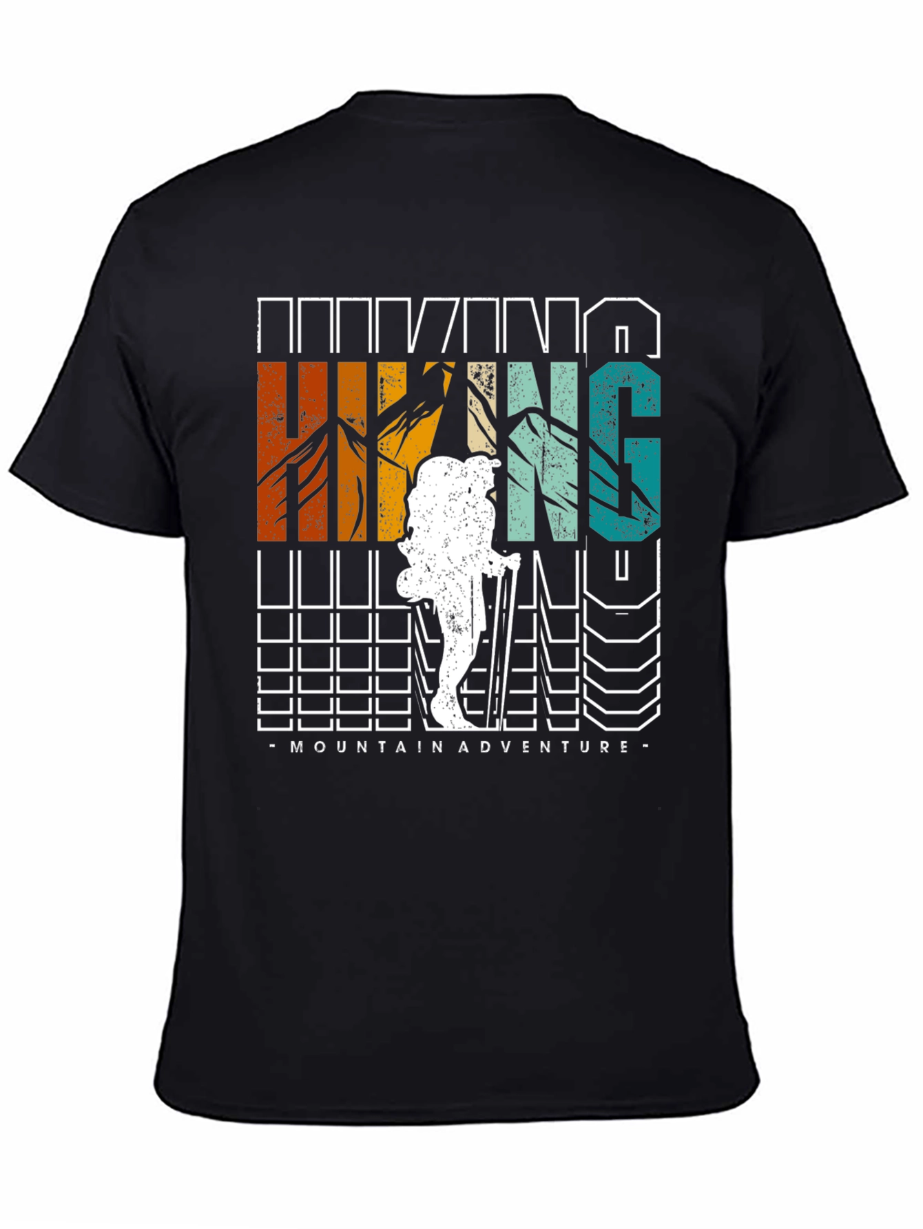 Hiking Mountain Adventure Graphic Tee