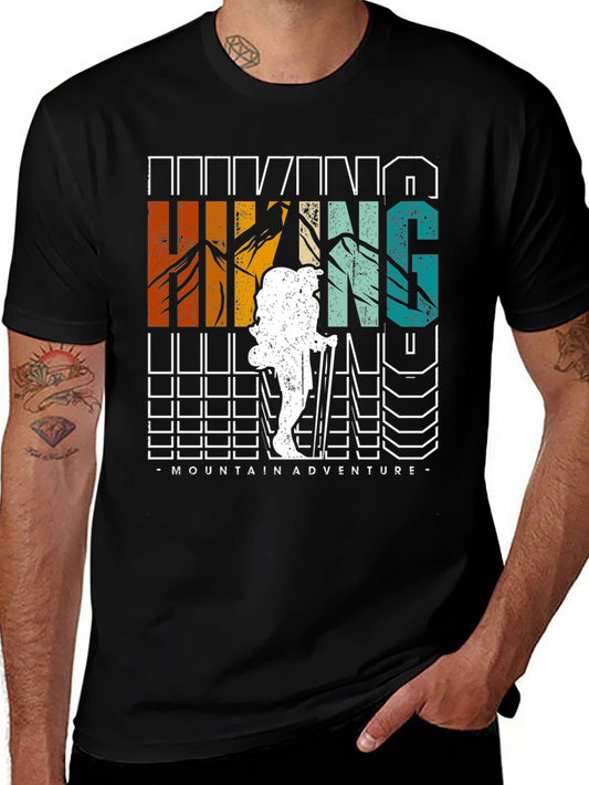 Hiking Mountain Adventure Graphic Tee