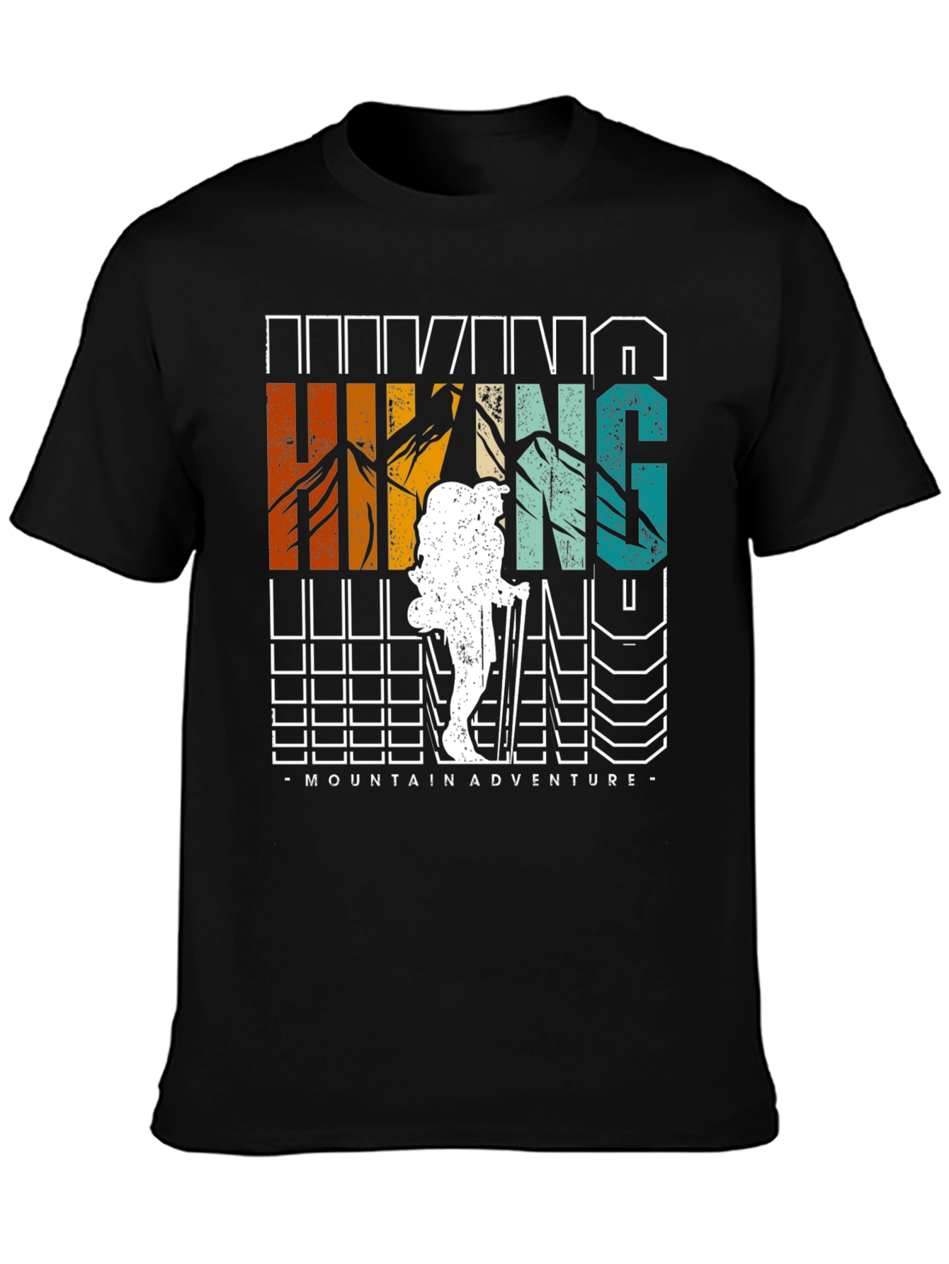 Hiking Mountain Adventure Graphic Tee