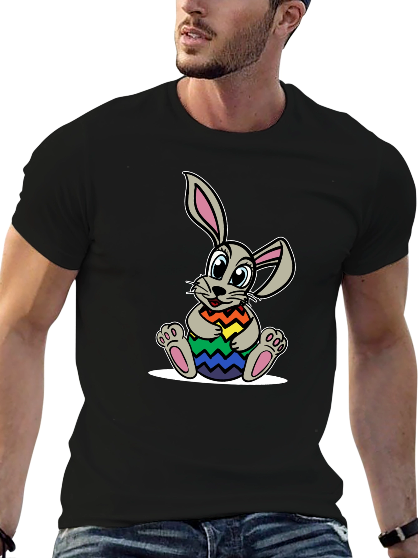 Rainbow Easter Bunny T-Shirt