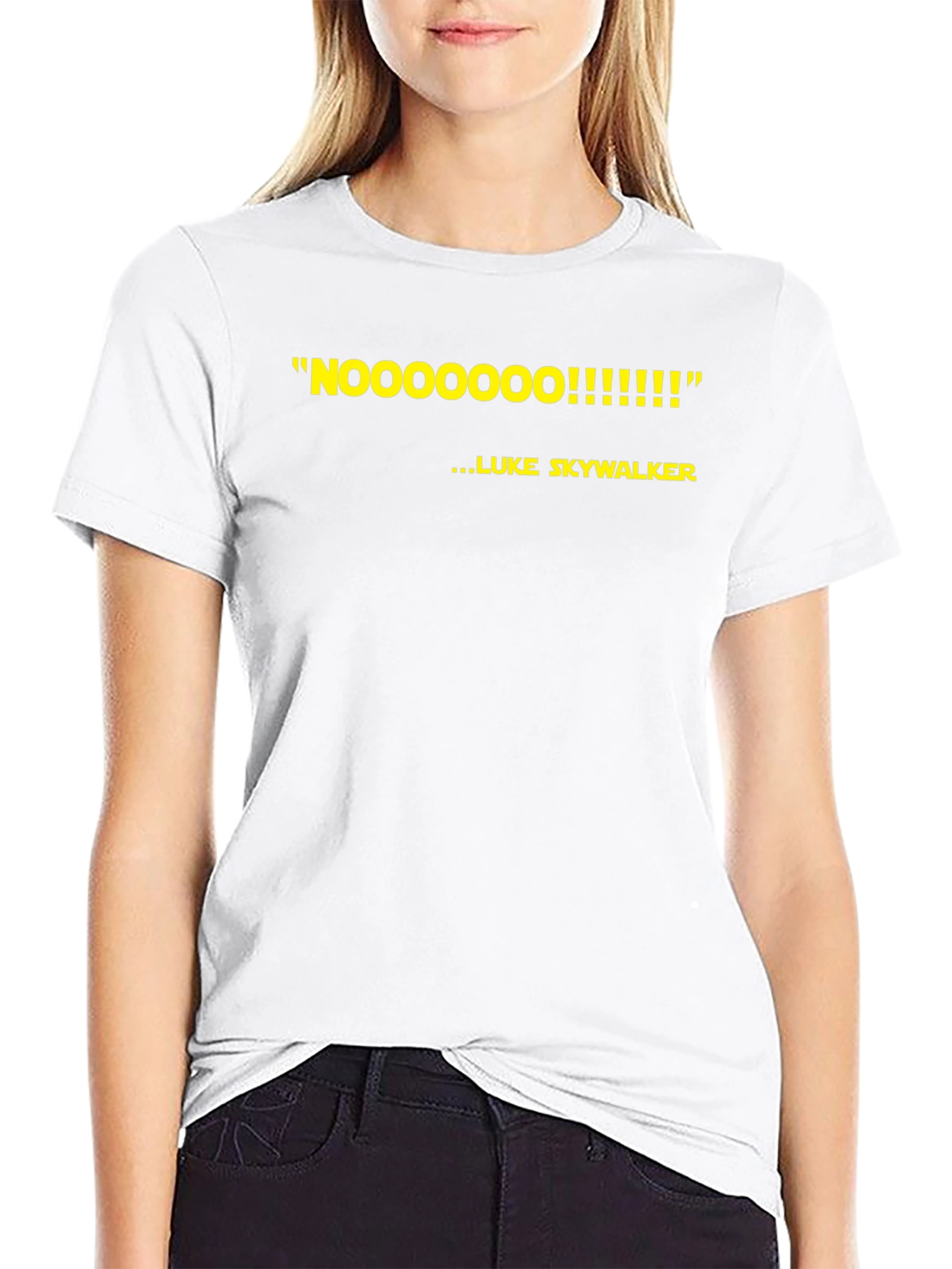Star Wars Luke Skywalker NOOOOOOOO! Graphic T-Shirt