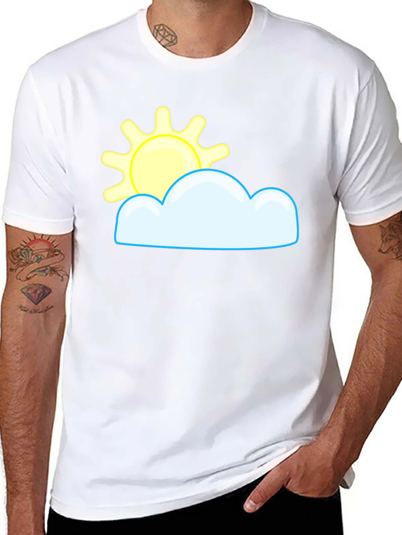 Sunny Day Graphic Tee - Cotton Comfort