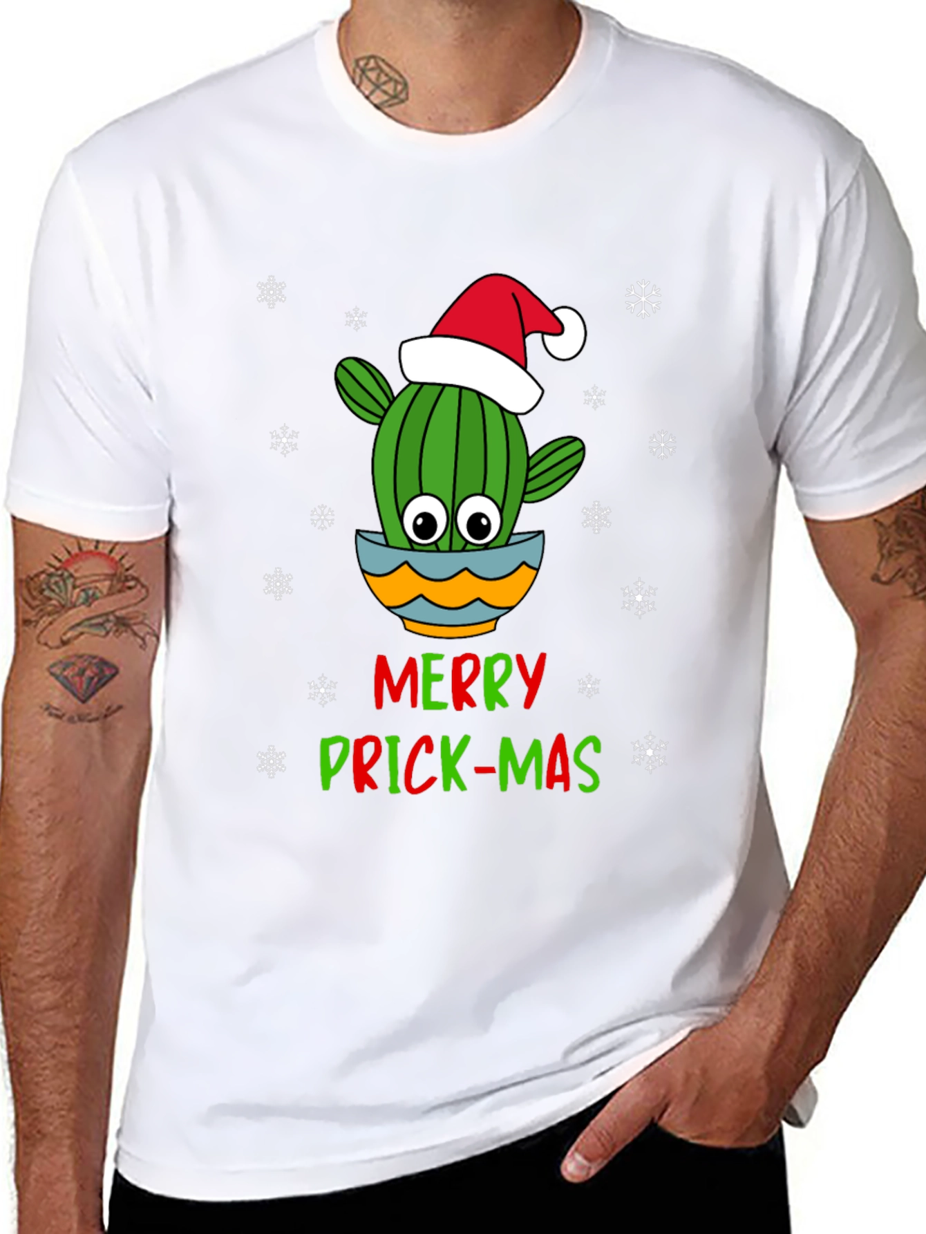 Merry Prick-Mas Cactus T-Shirt
