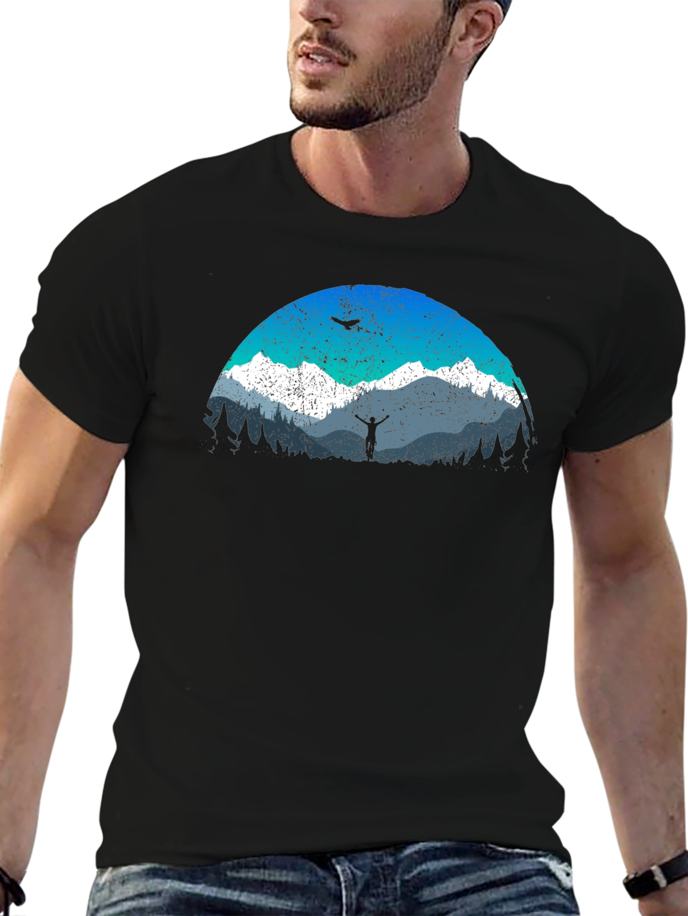 Mountain Adventure Graphic T-Shirt