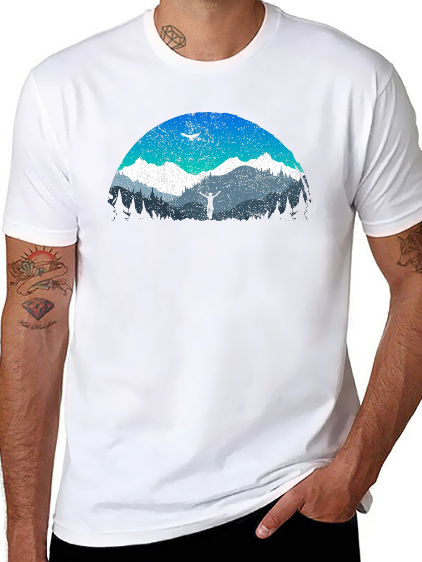 Mountain Adventure Graphic T-Shirt