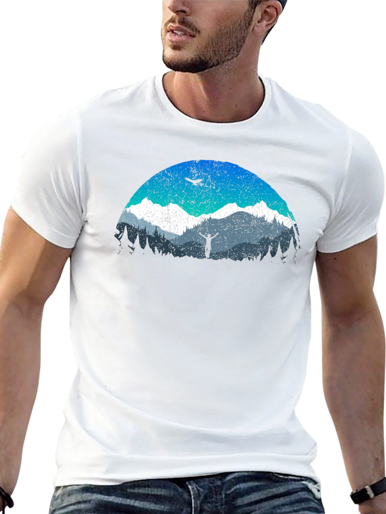 Mountain Adventure Graphic T-Shirt