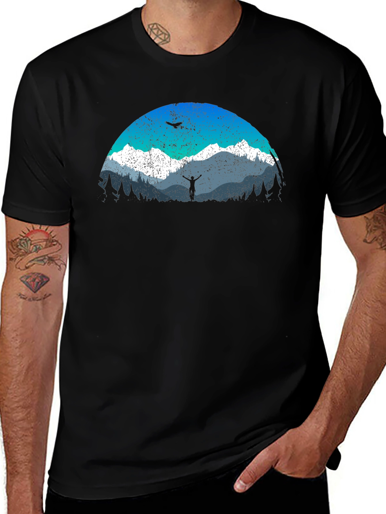 Mountain Adventure Graphic T-Shirt