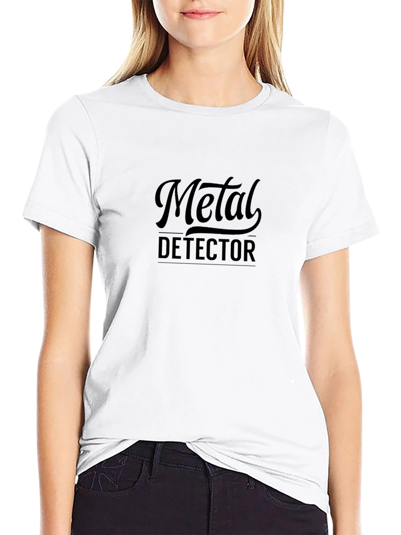 Metal Detector Black T-Shirt