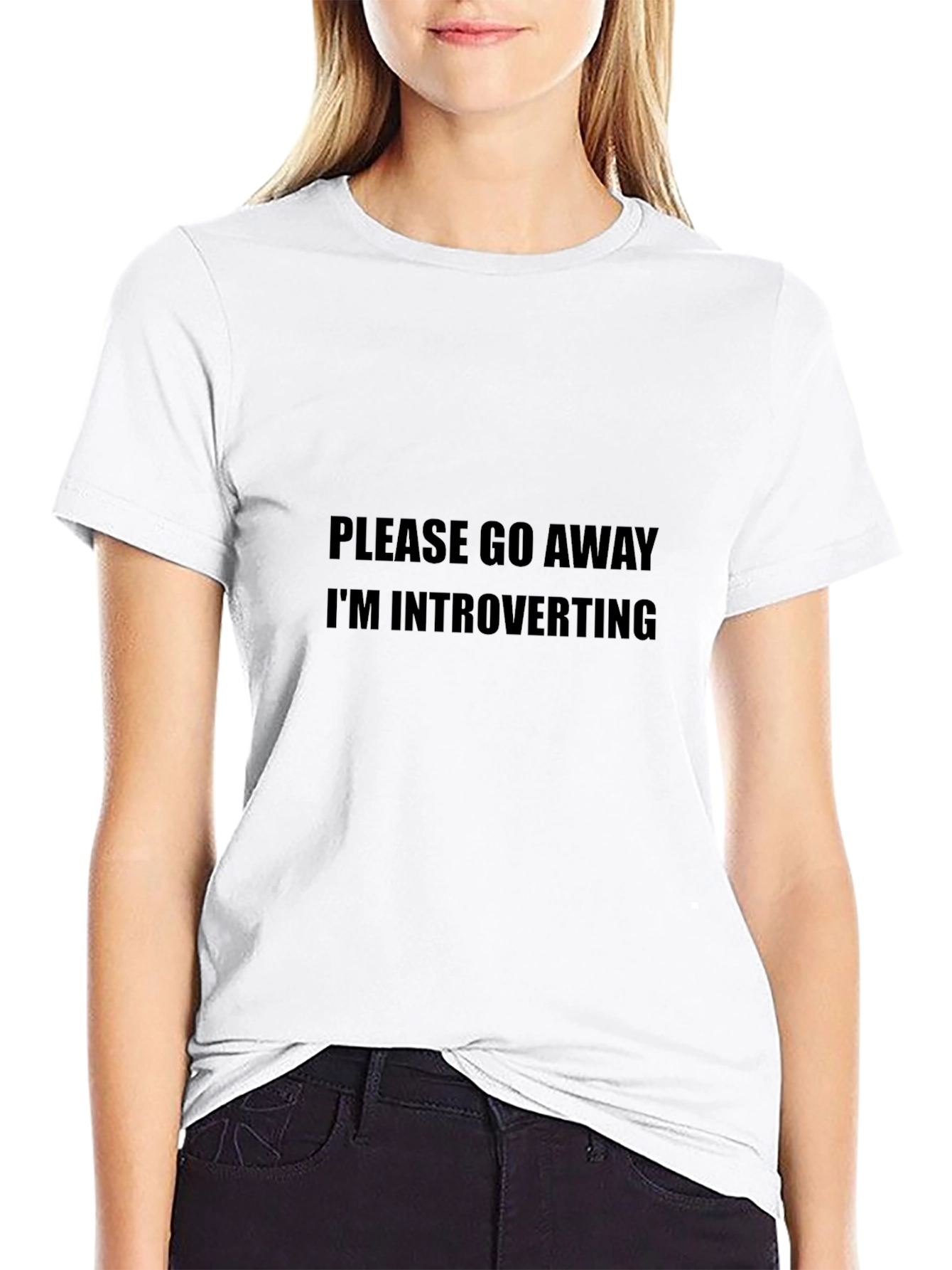 Introverting T-Shirt - Please Go Away Tee