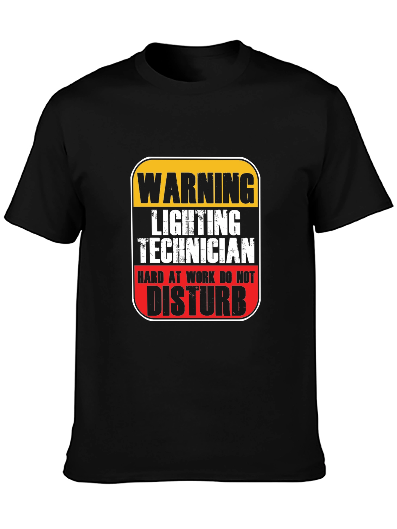 Warning Lighting Technician T-Shirt
