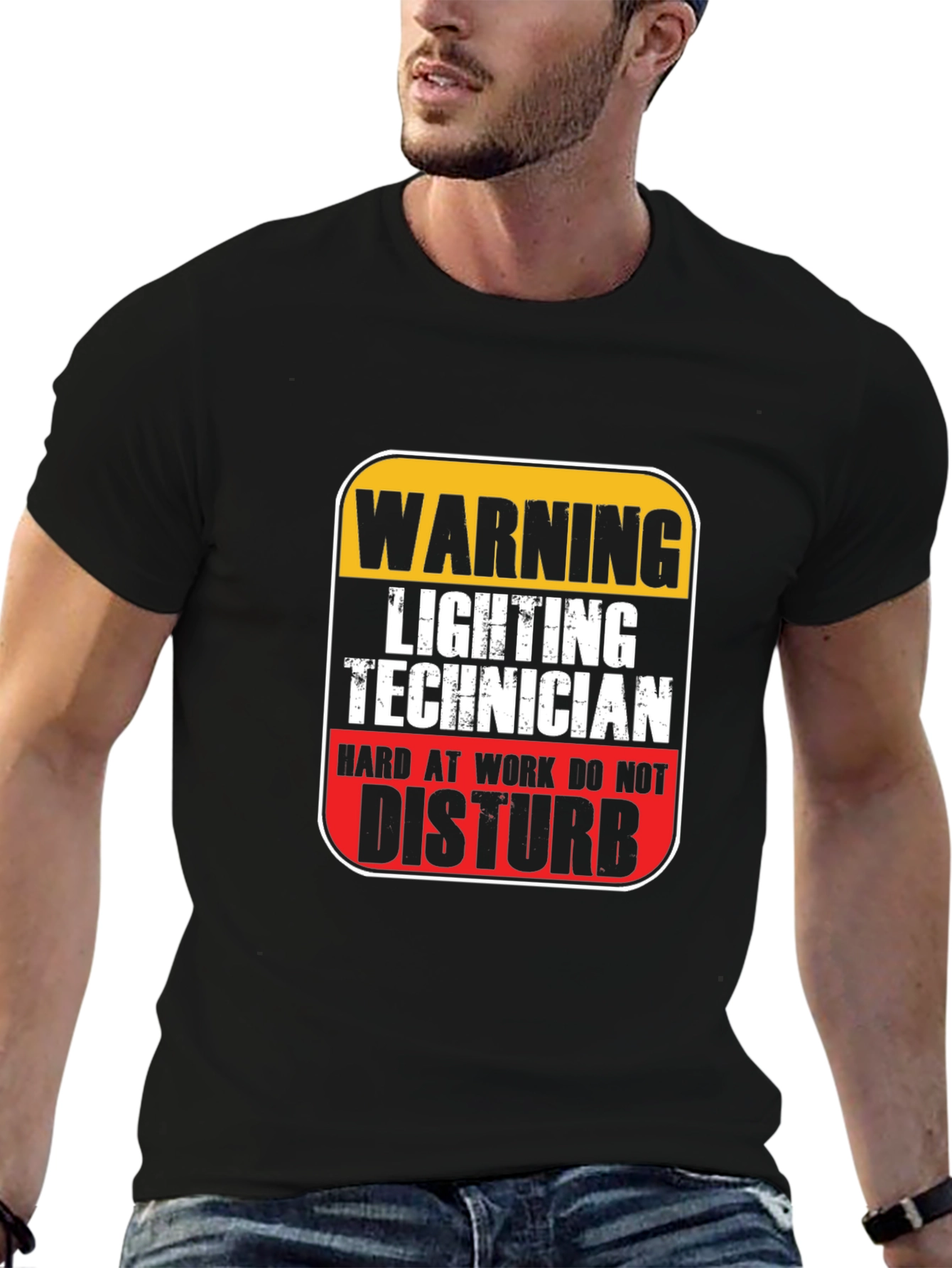 Warning Lighting Technician T-Shirt