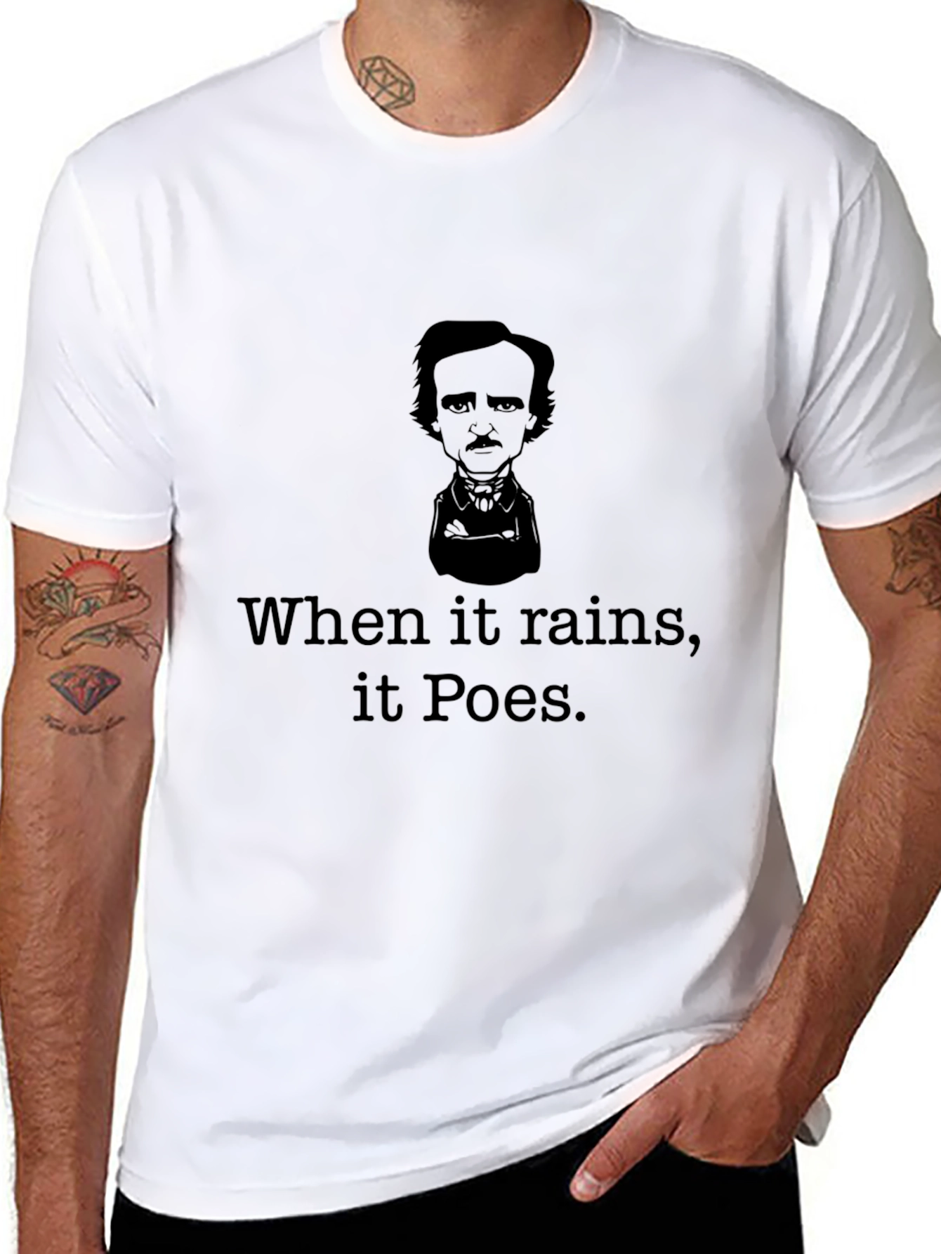 When it Rains it Poes T-Shirt