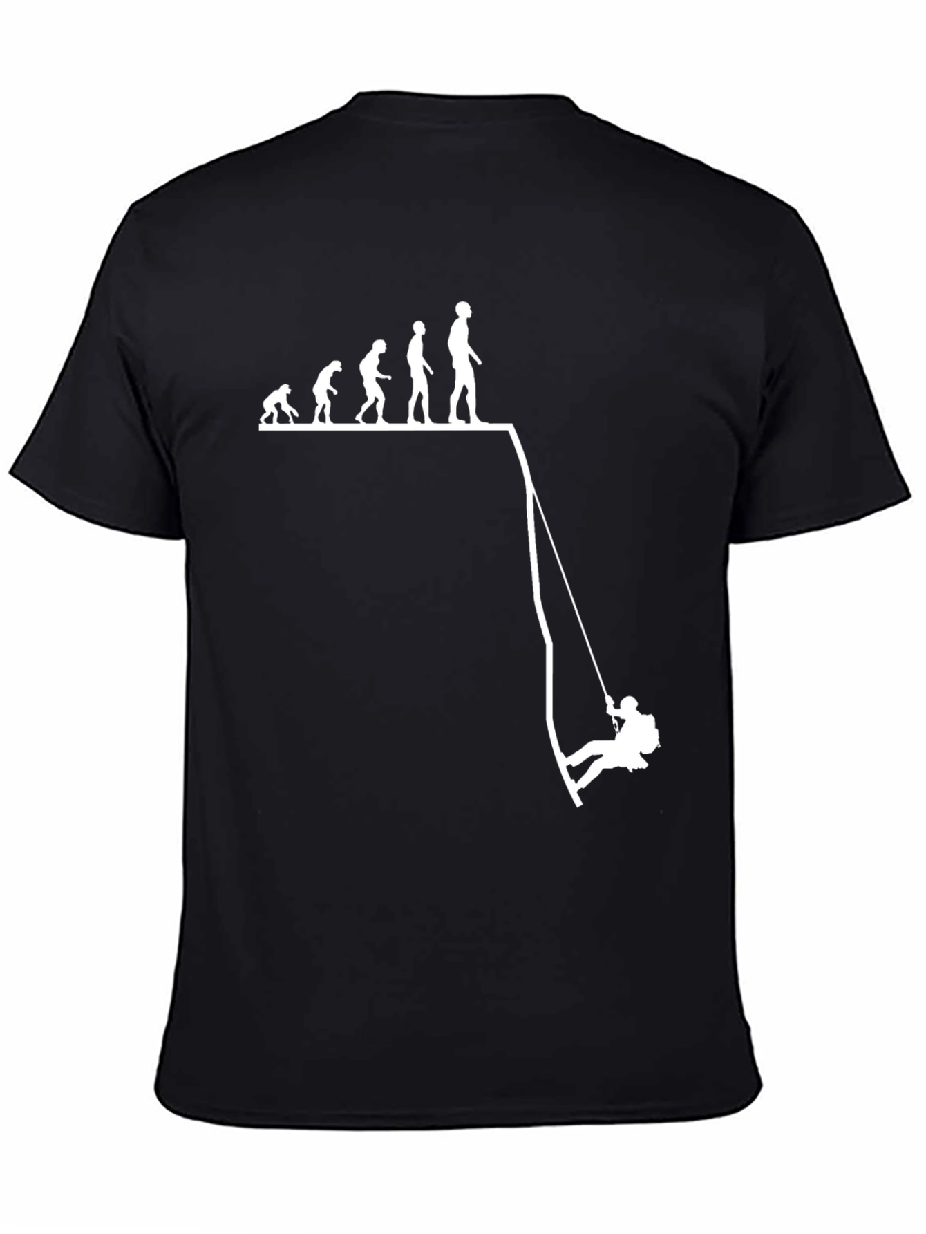 Evolution to Climber Black T-Shirt