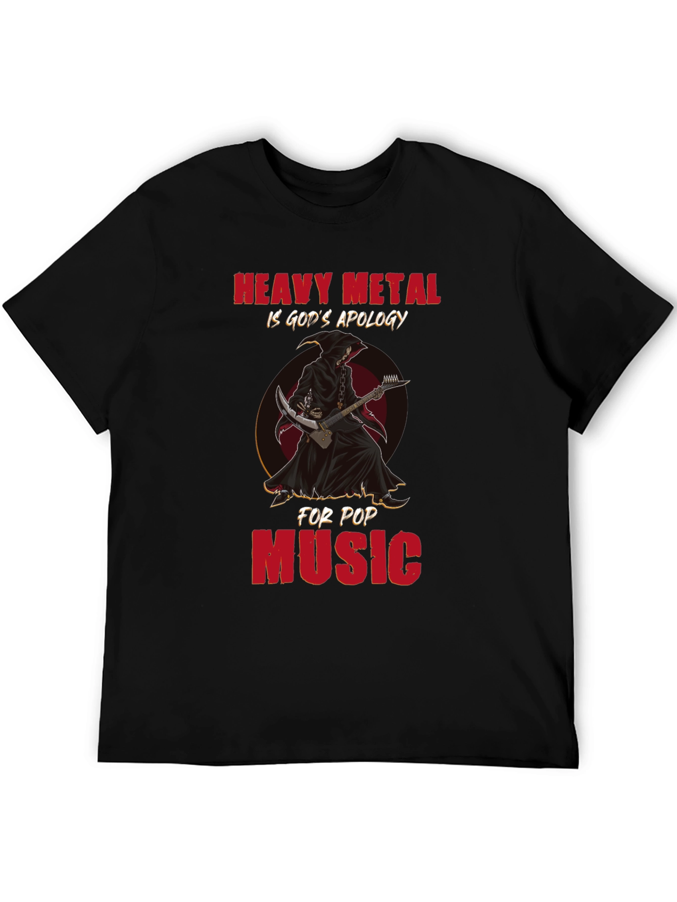 Heavy Metal Gods Apology T-Shirt