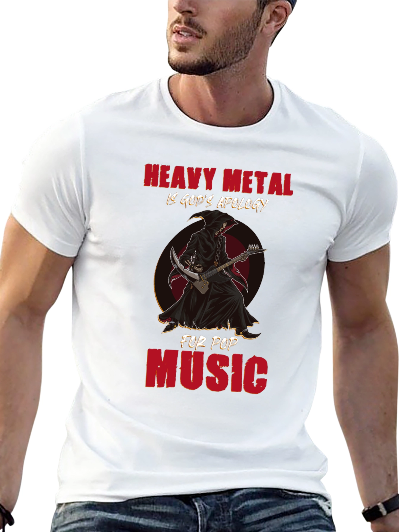 Heavy Metal Gods Apology T-Shirt