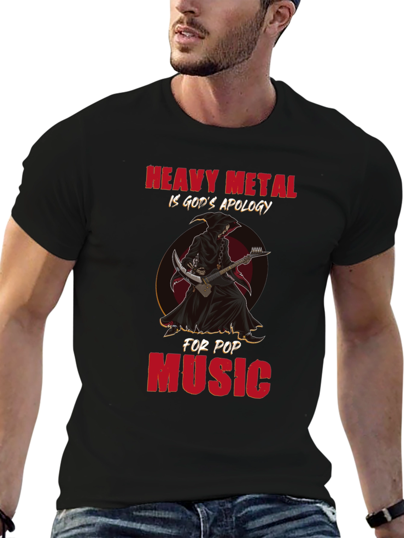 Heavy Metal Gods Apology T-Shirt