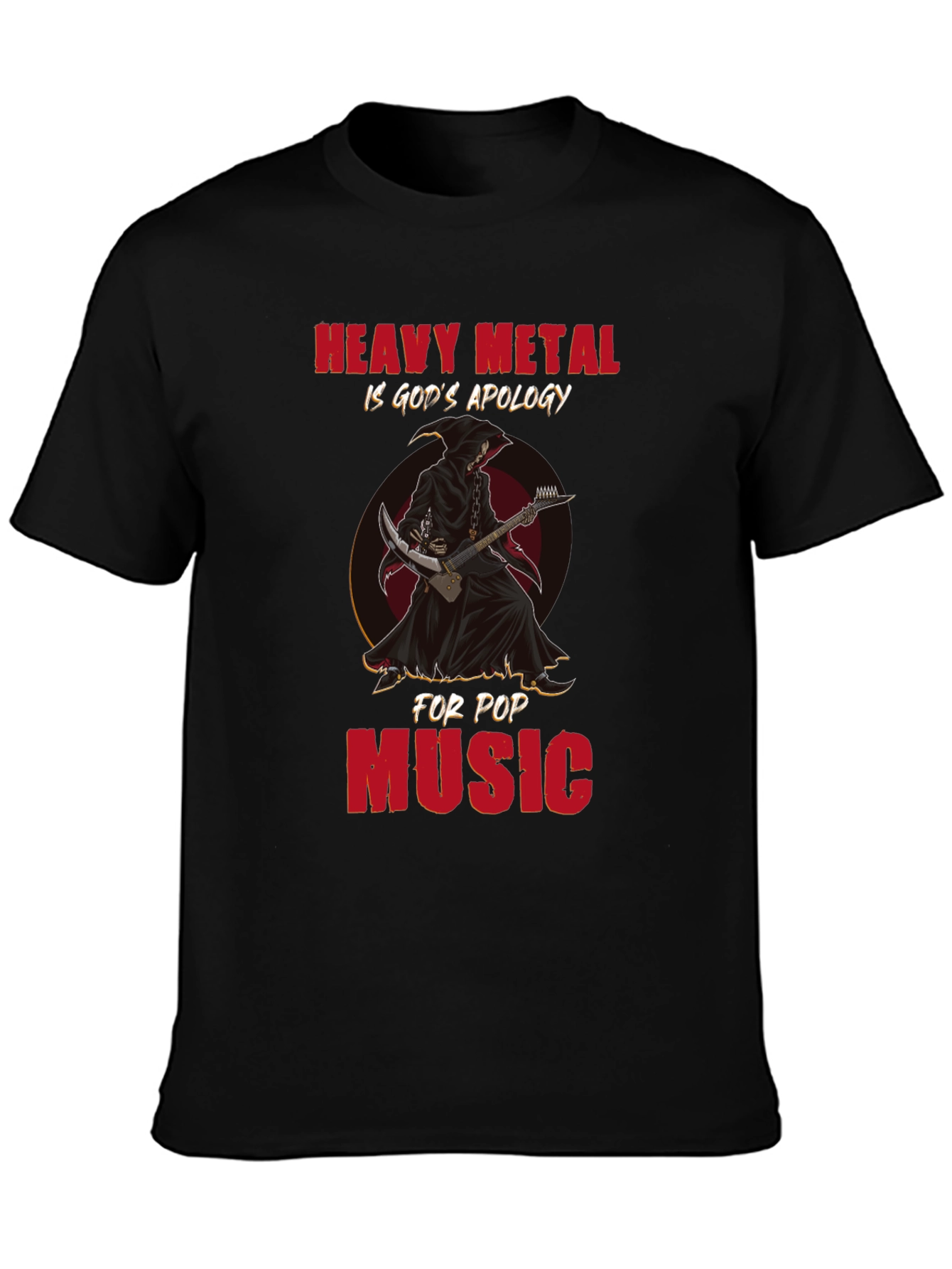 Heavy Metal Gods Apology T-Shirt