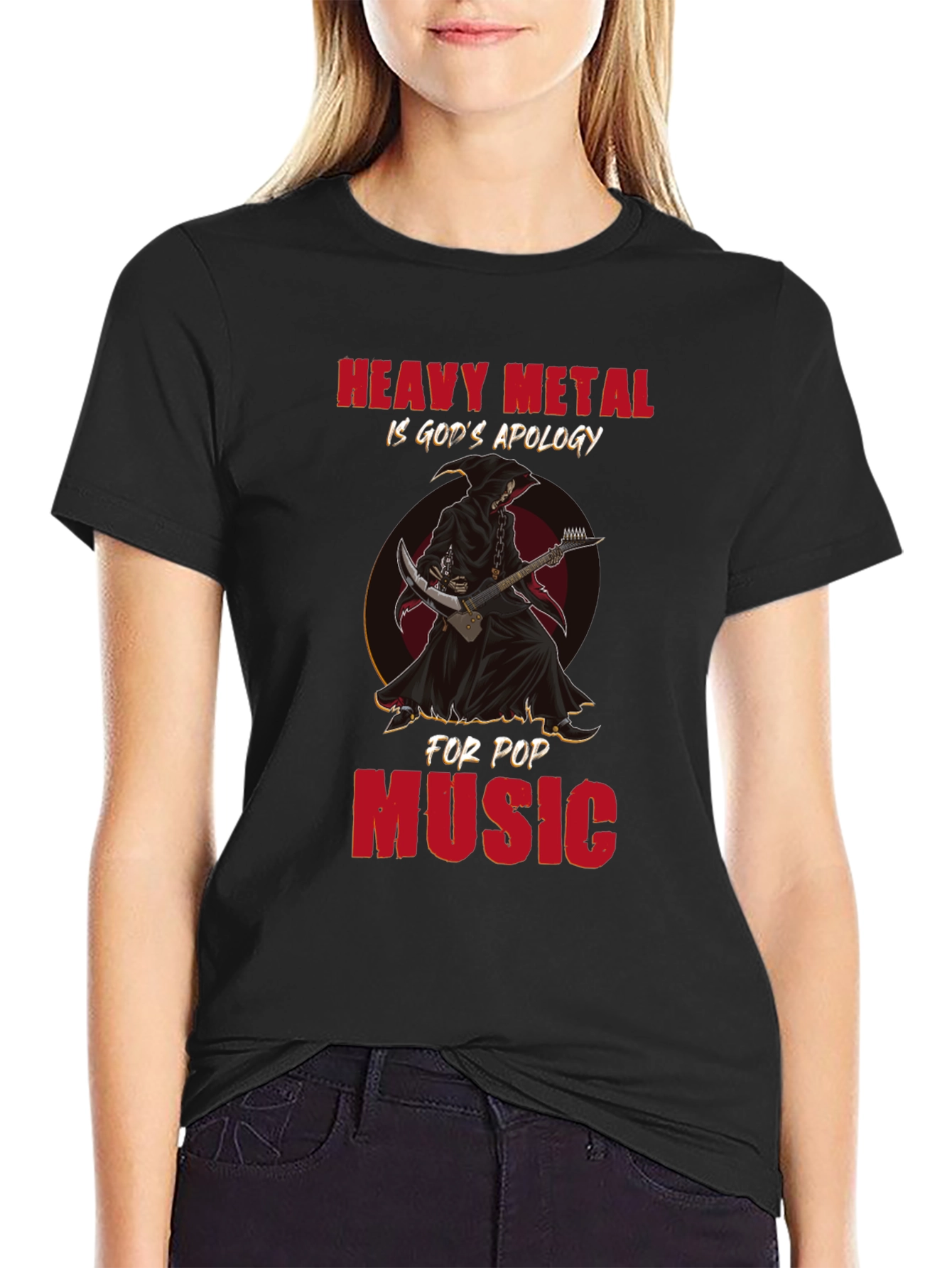 Heavy Metal Gods Apology T-Shirt
