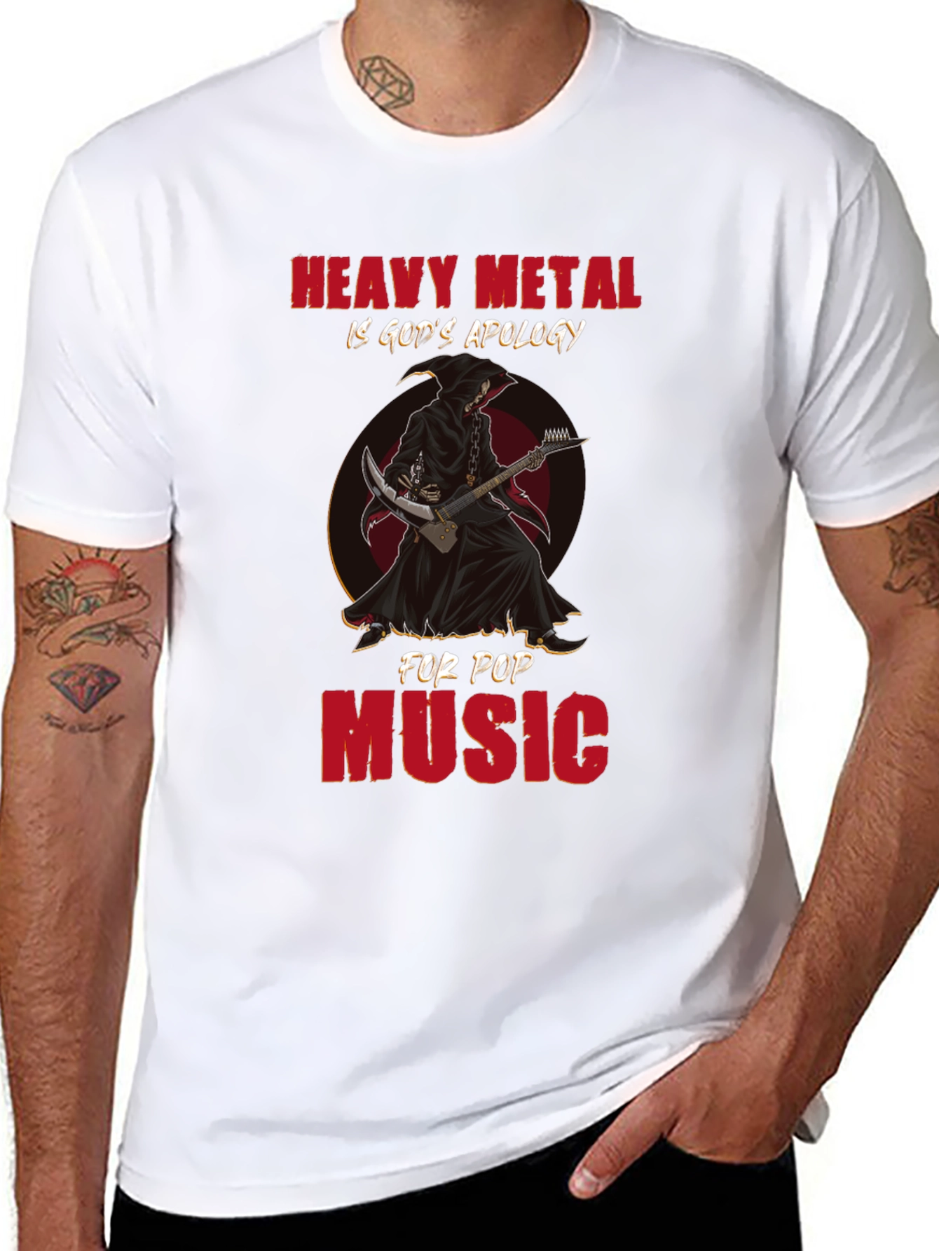 Heavy Metal Gods Apology T-Shirt