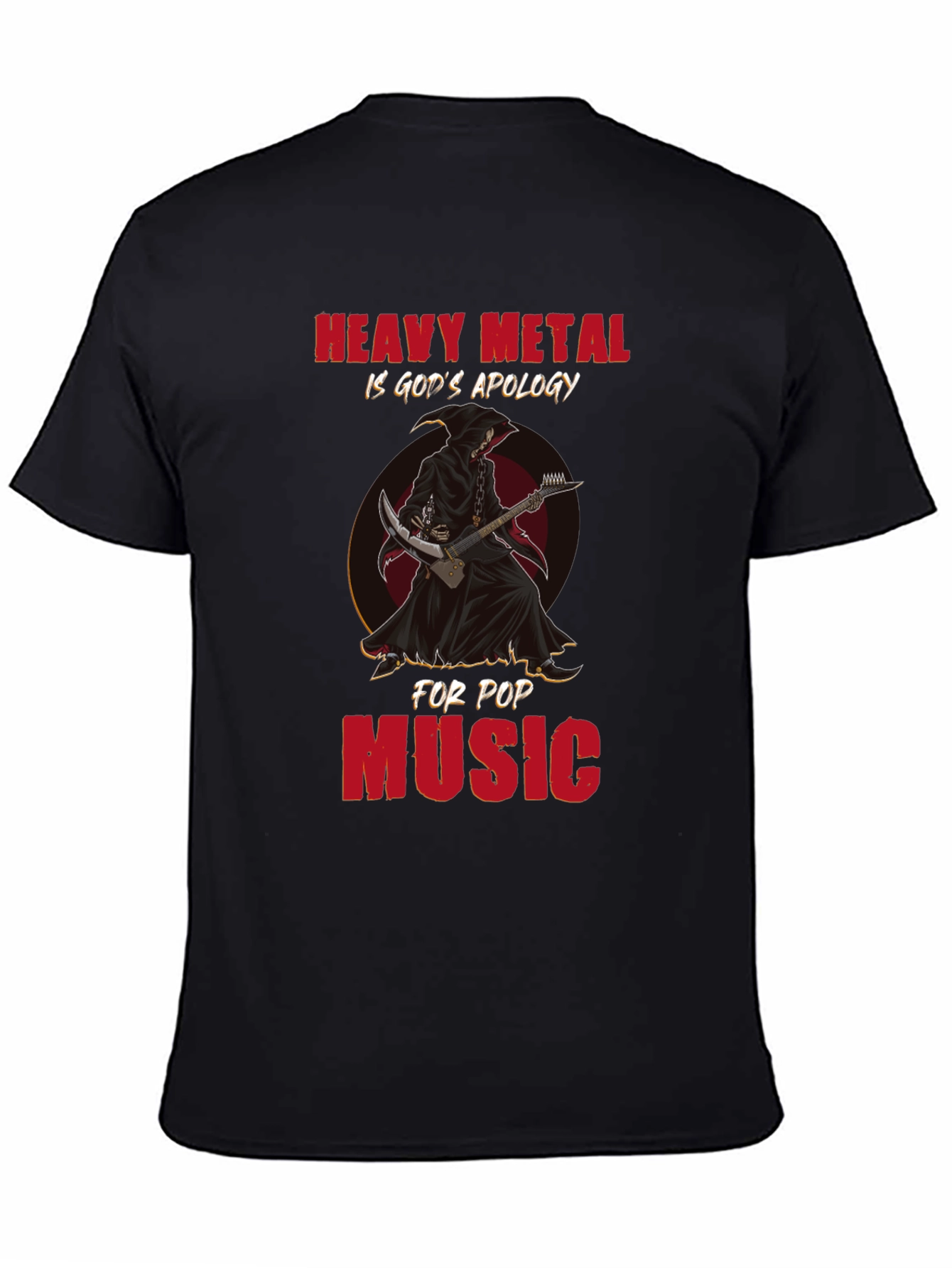 Heavy Metal Gods Apology T-Shirt