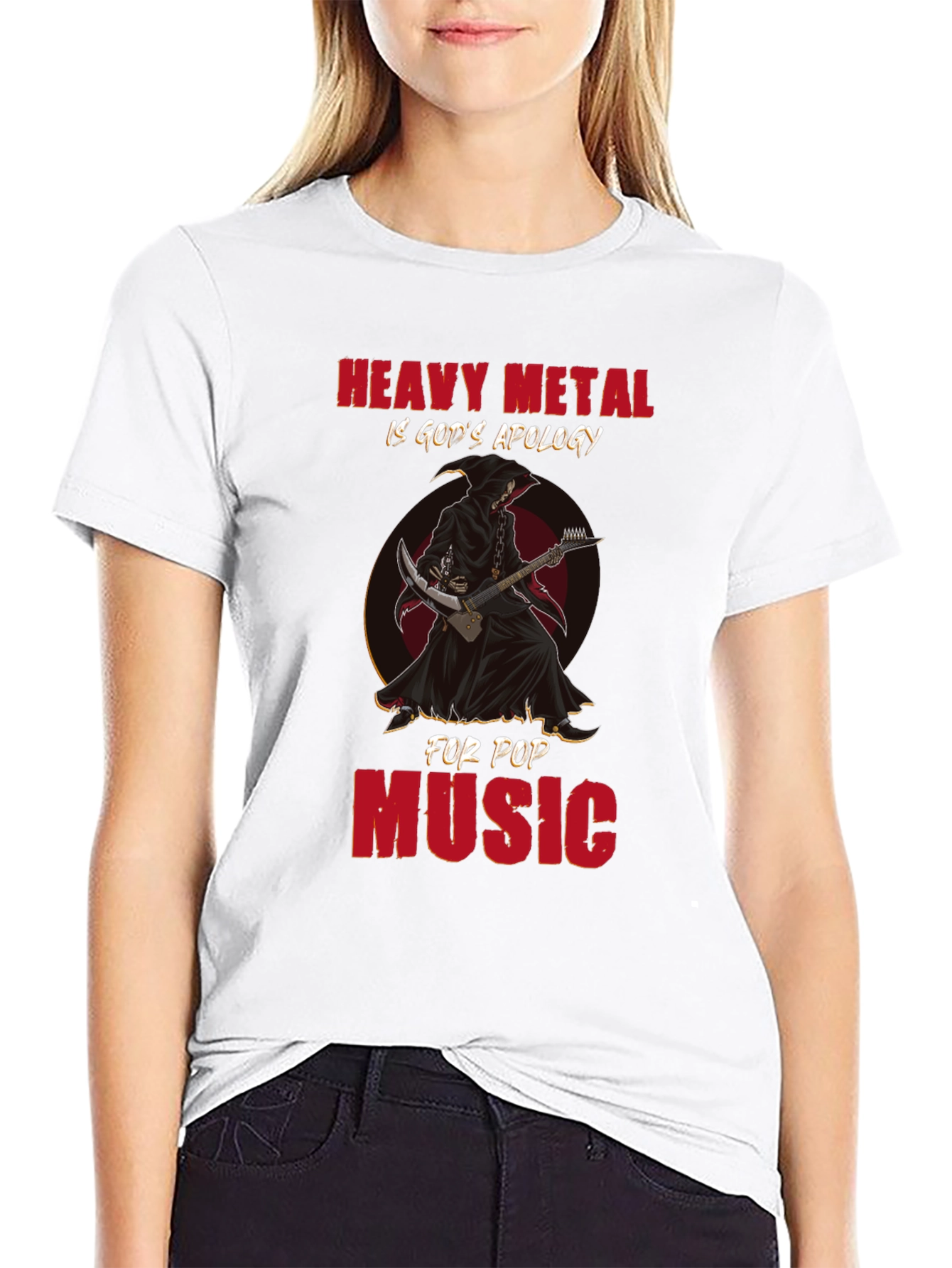 Heavy Metal Gods Apology T-Shirt