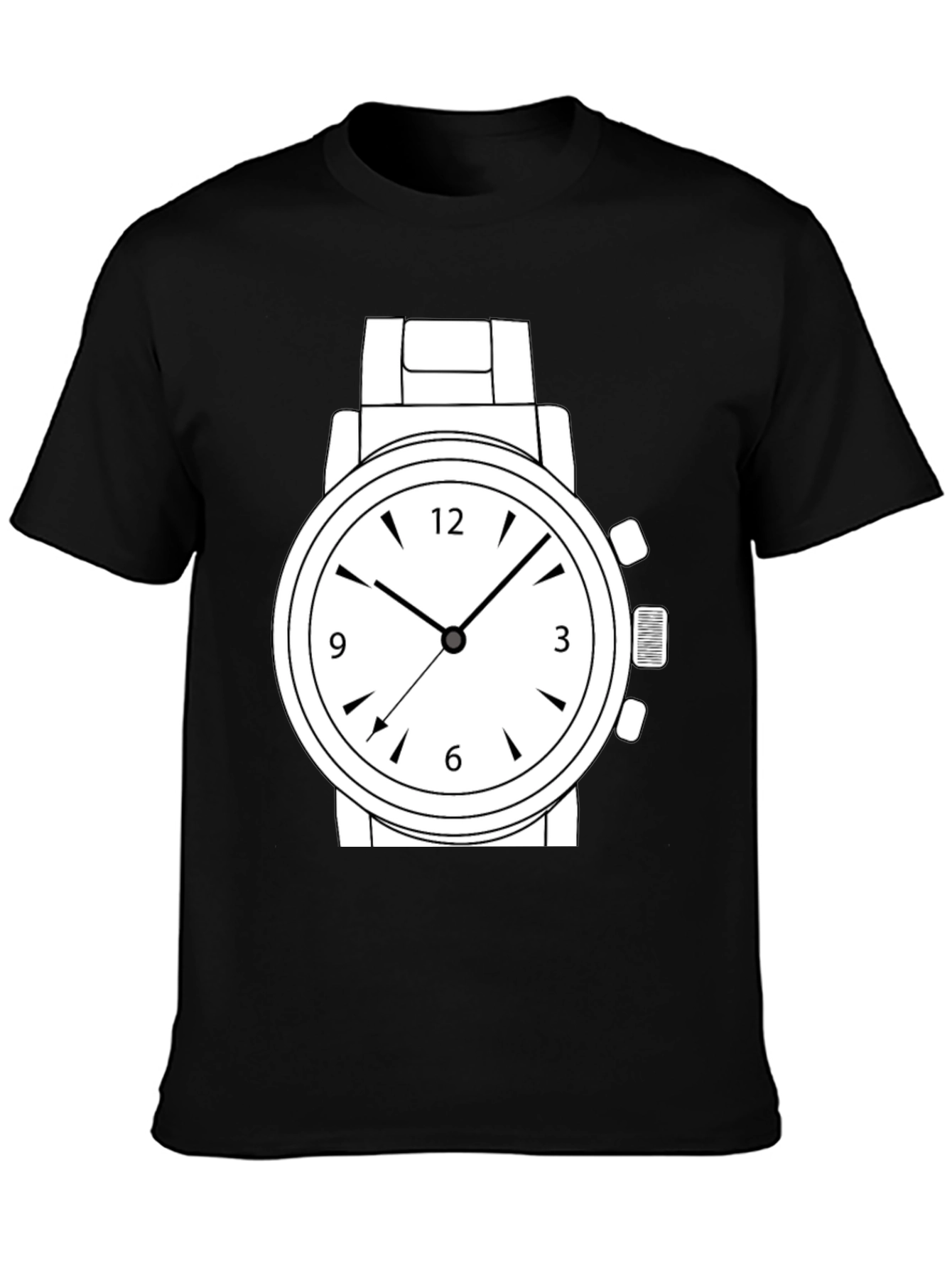 Mens Graphic T-Shirt - Watch Design