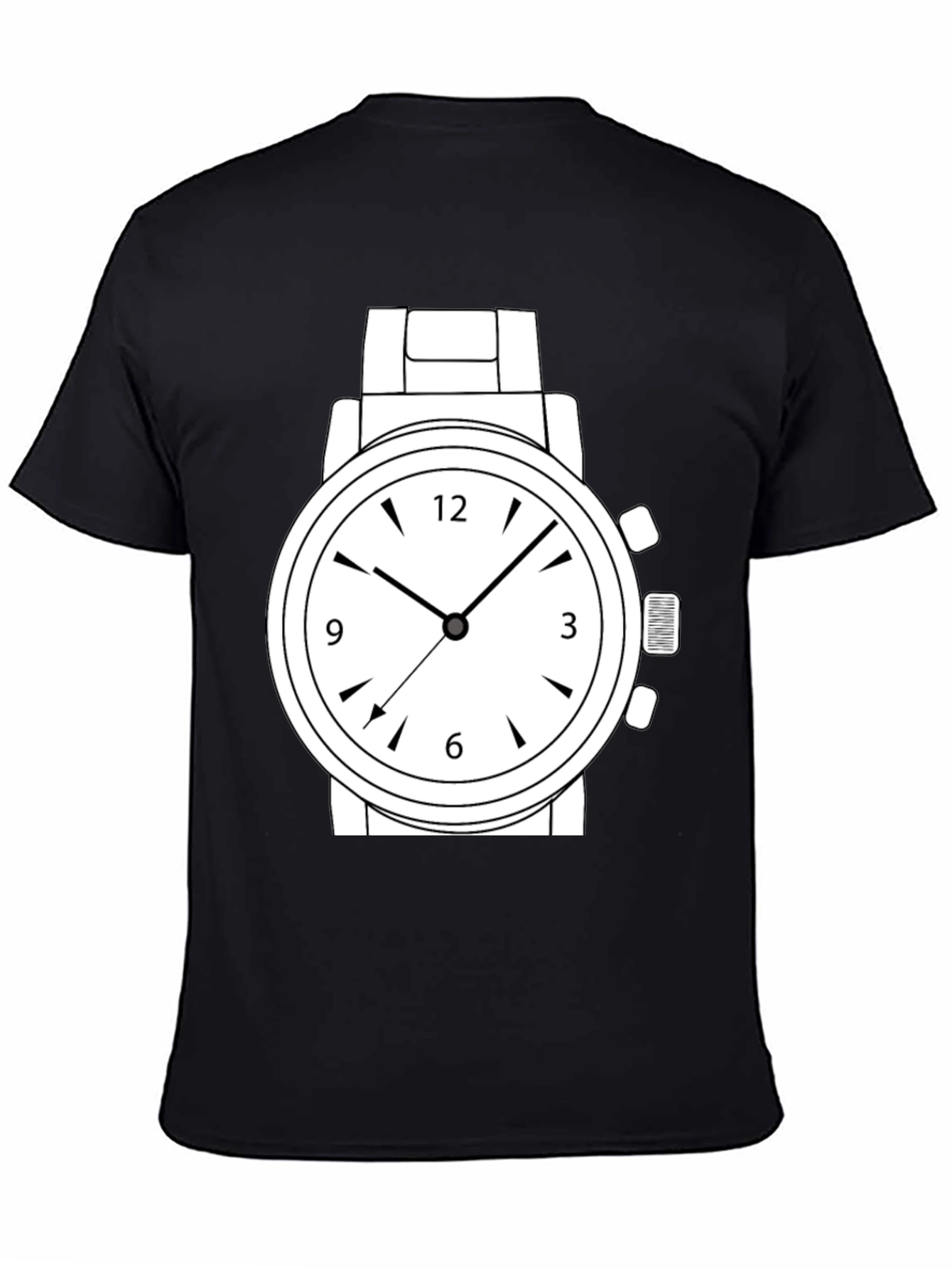 Mens Graphic T-Shirt - Watch Design