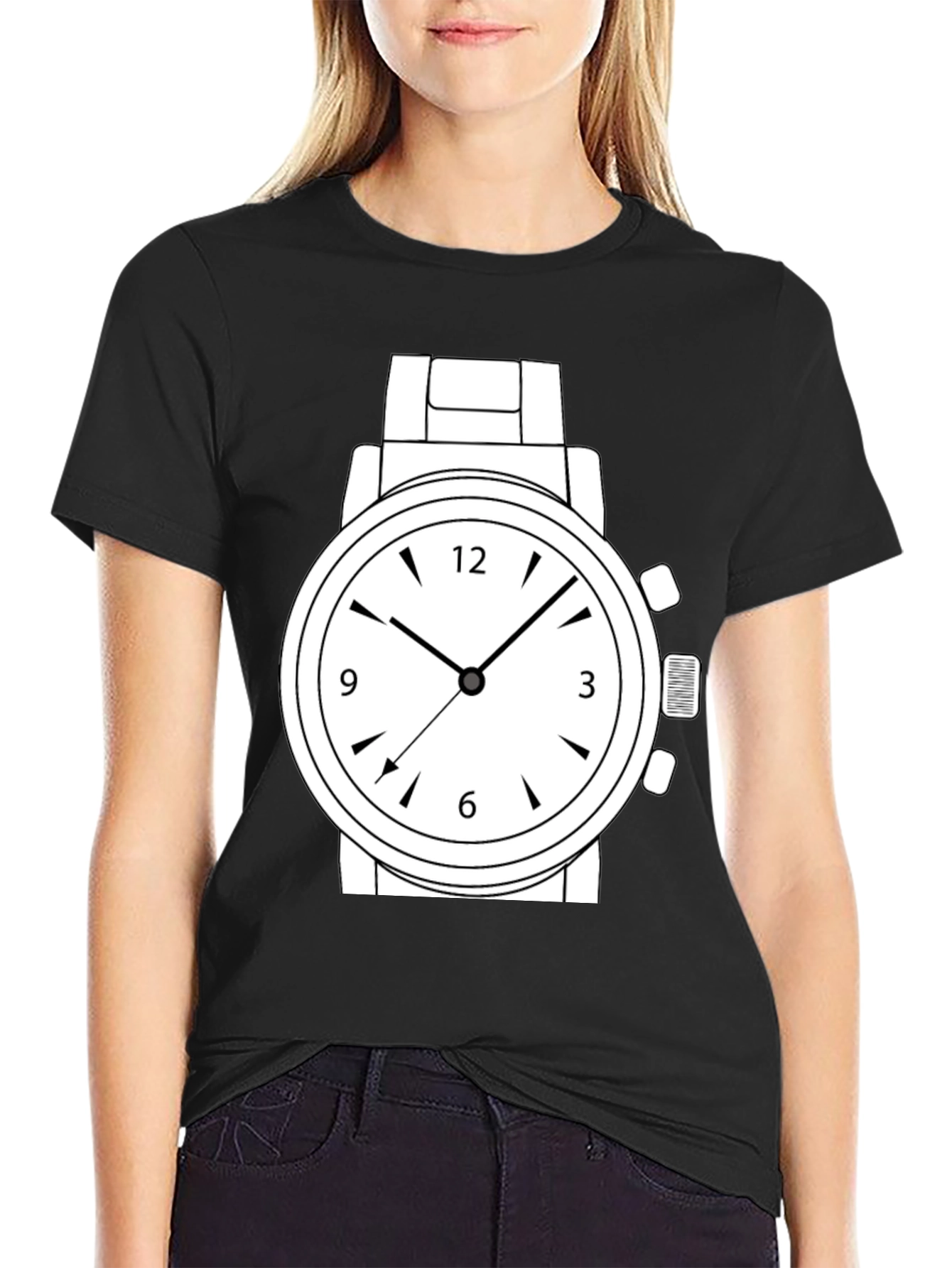 Mens Graphic T-Shirt - Watch Design