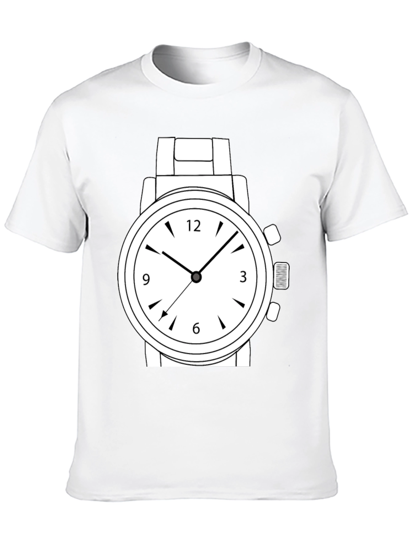 Mens Graphic T-Shirt - Watch Design