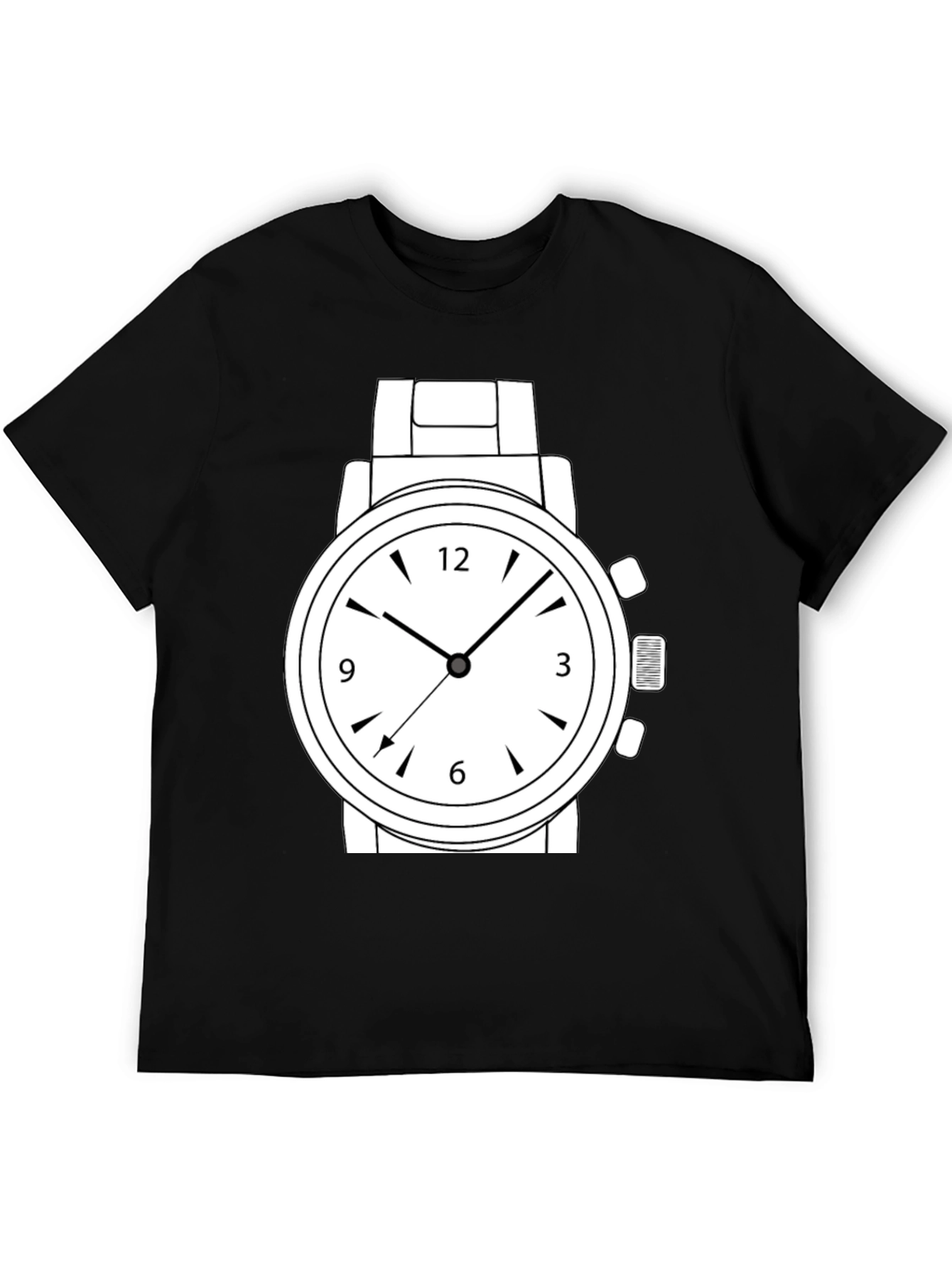 Mens Graphic T-Shirt - Watch Design