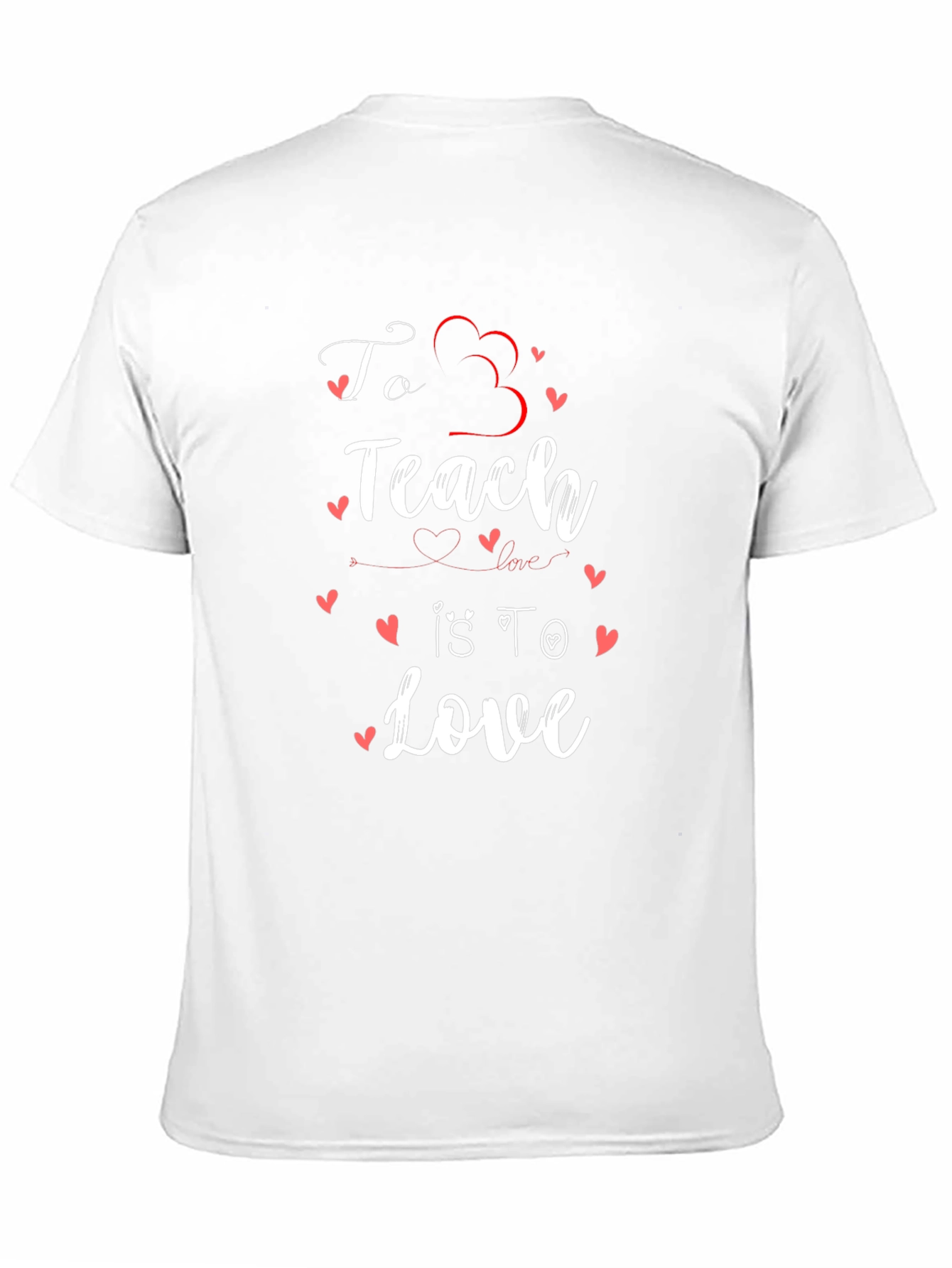 To Teach is To Love Black T-Shirt