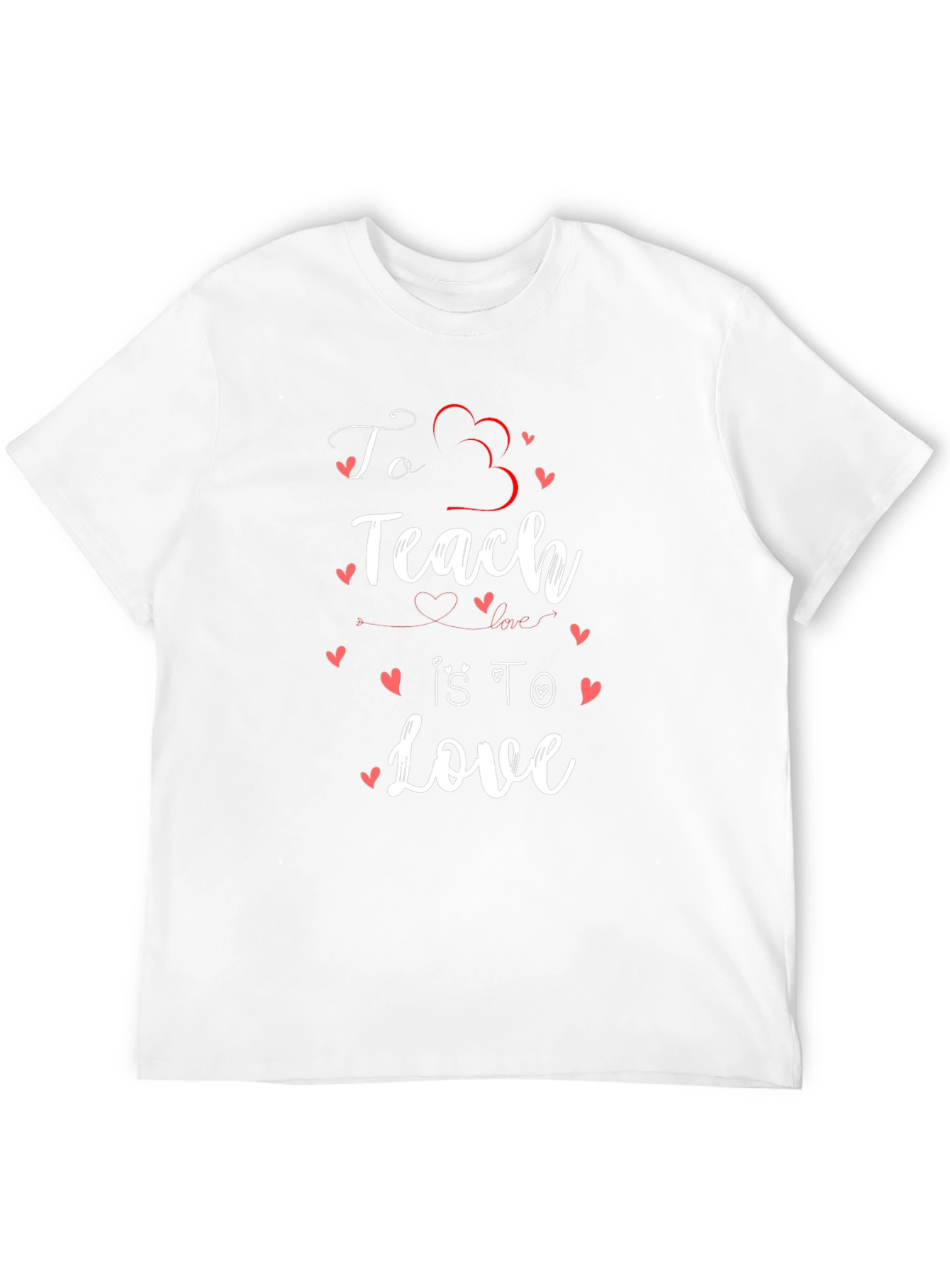 To Teach is To Love Black T-Shirt