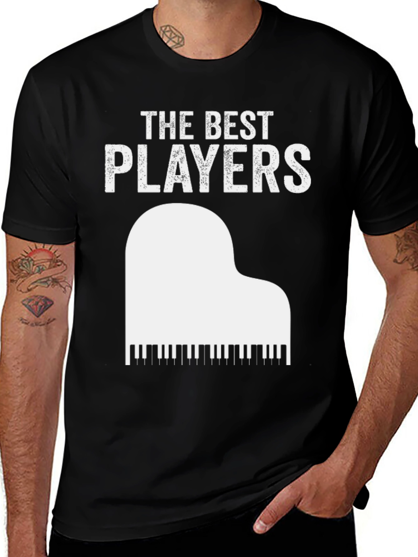 The Best Players Piano T-Shirt