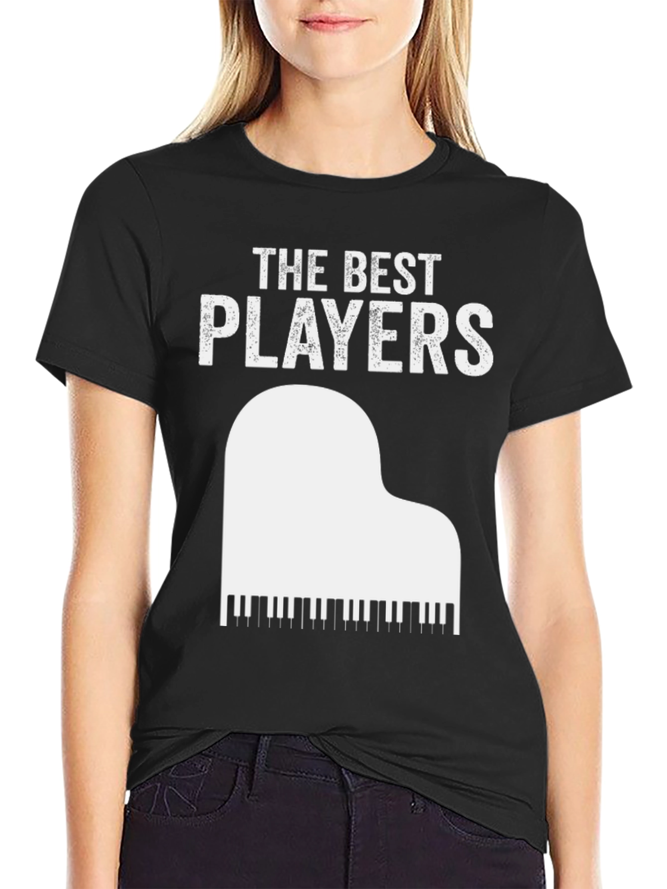 The Best Players Piano T-Shirt