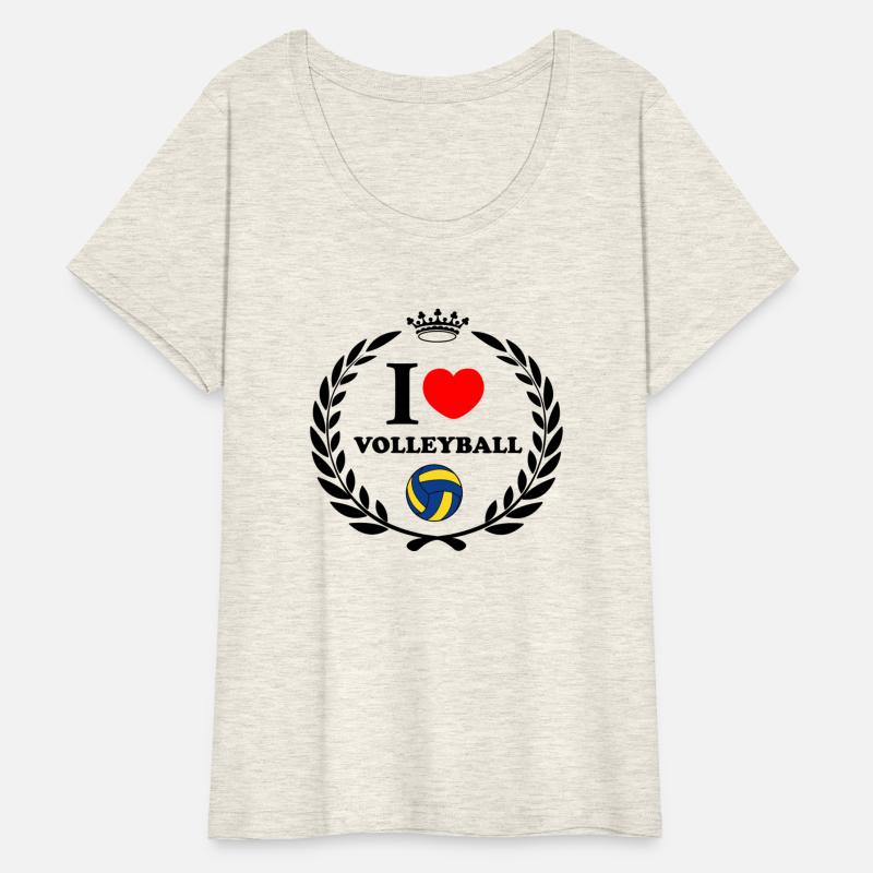 Laurel wreath volleyball I love