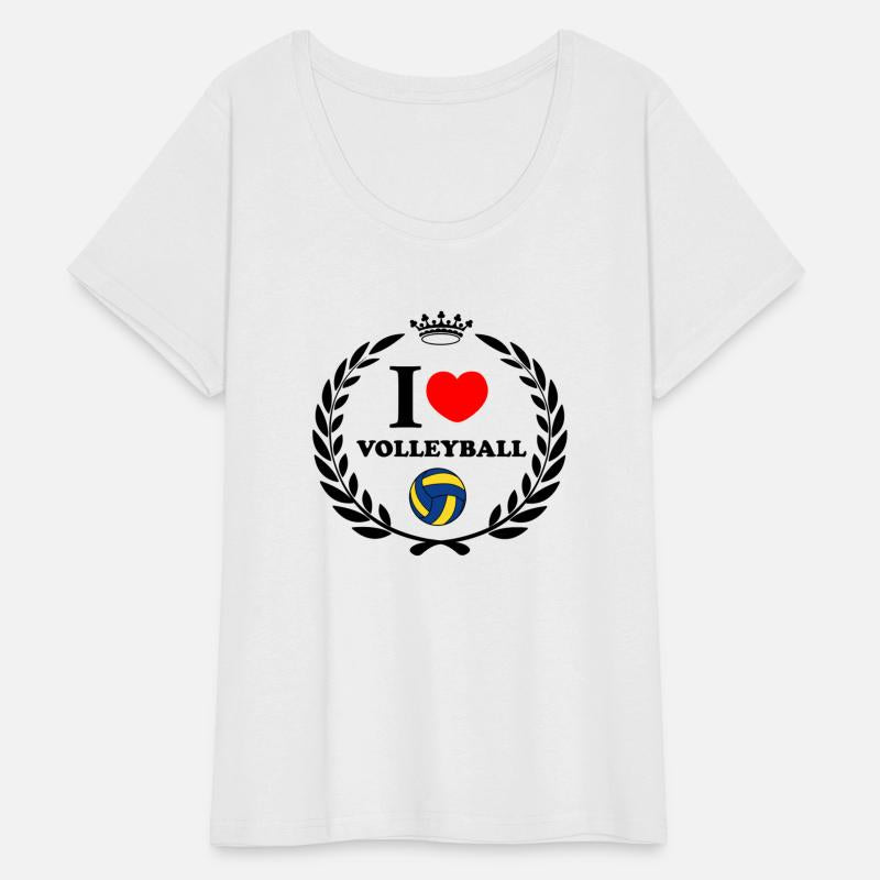 Laurel wreath volleyball I love