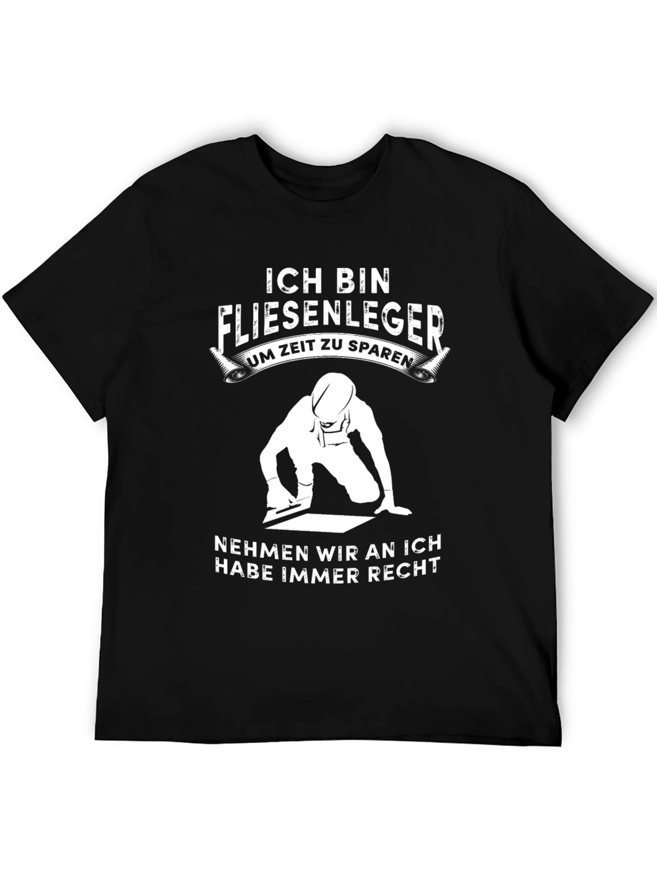 Funny German Tiler T-Shirt - I Am A Tiler