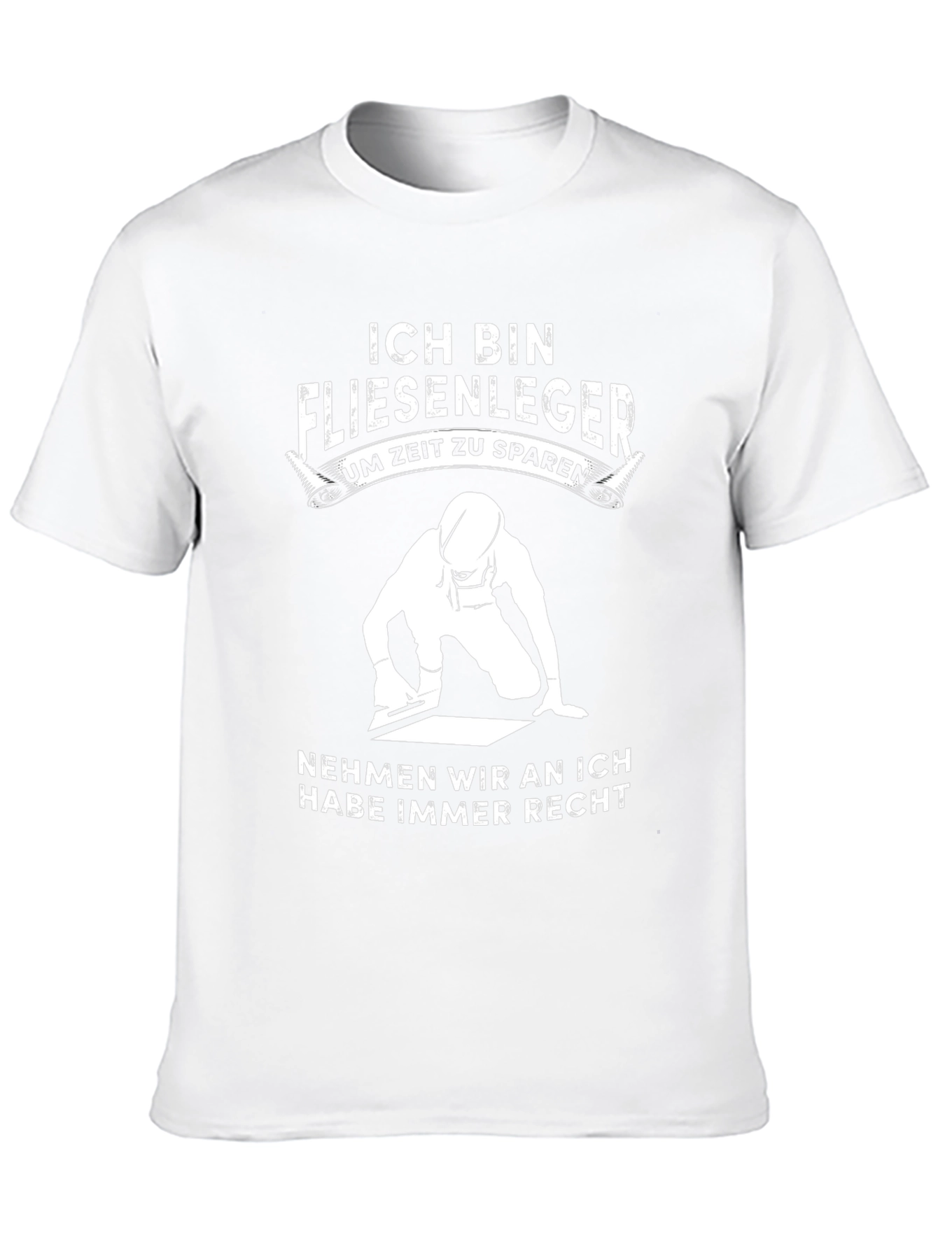 Funny German Tiler T-Shirt - I Am A Tiler