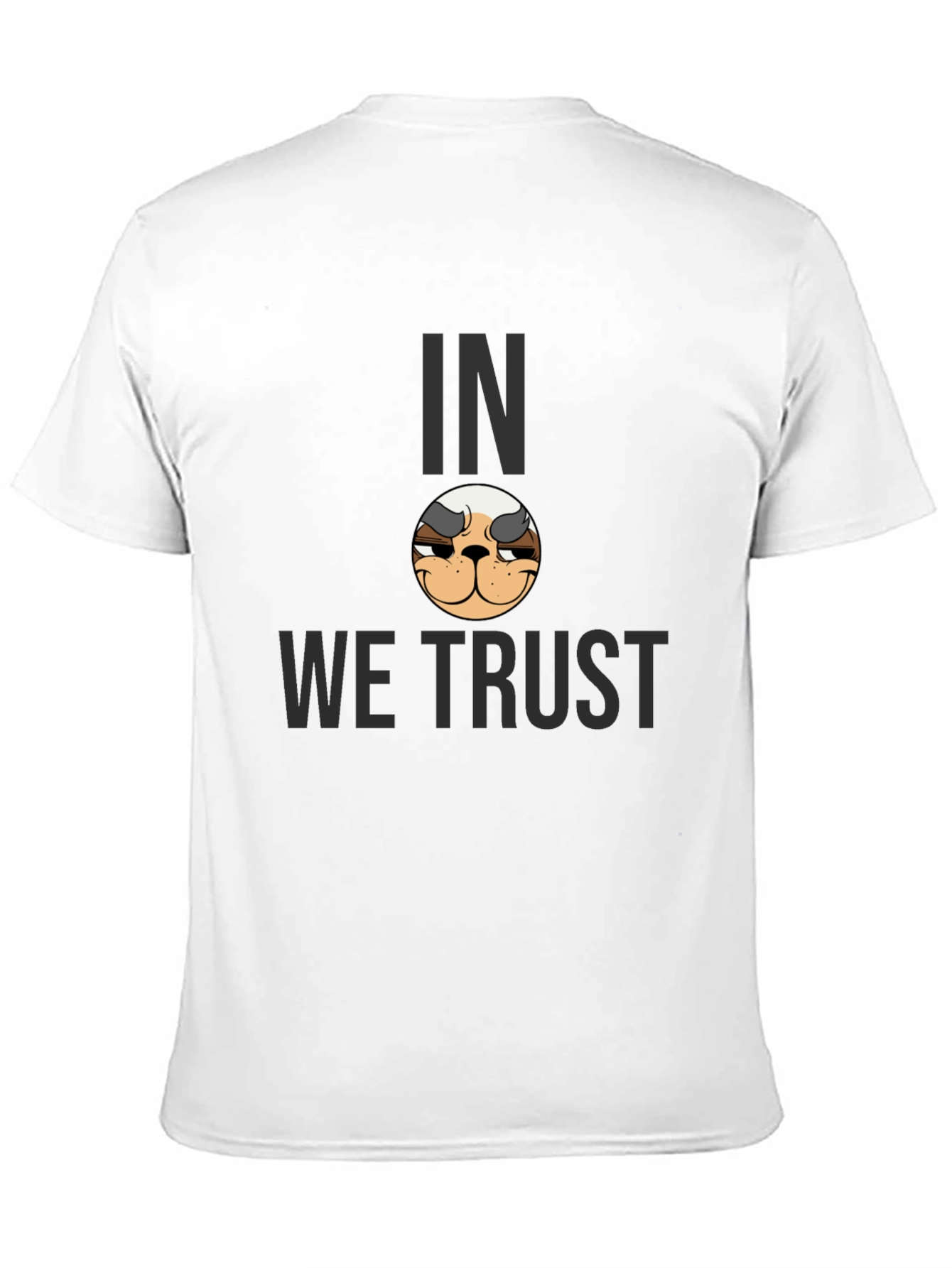 In Doge We Trust Graphic Tee - Black