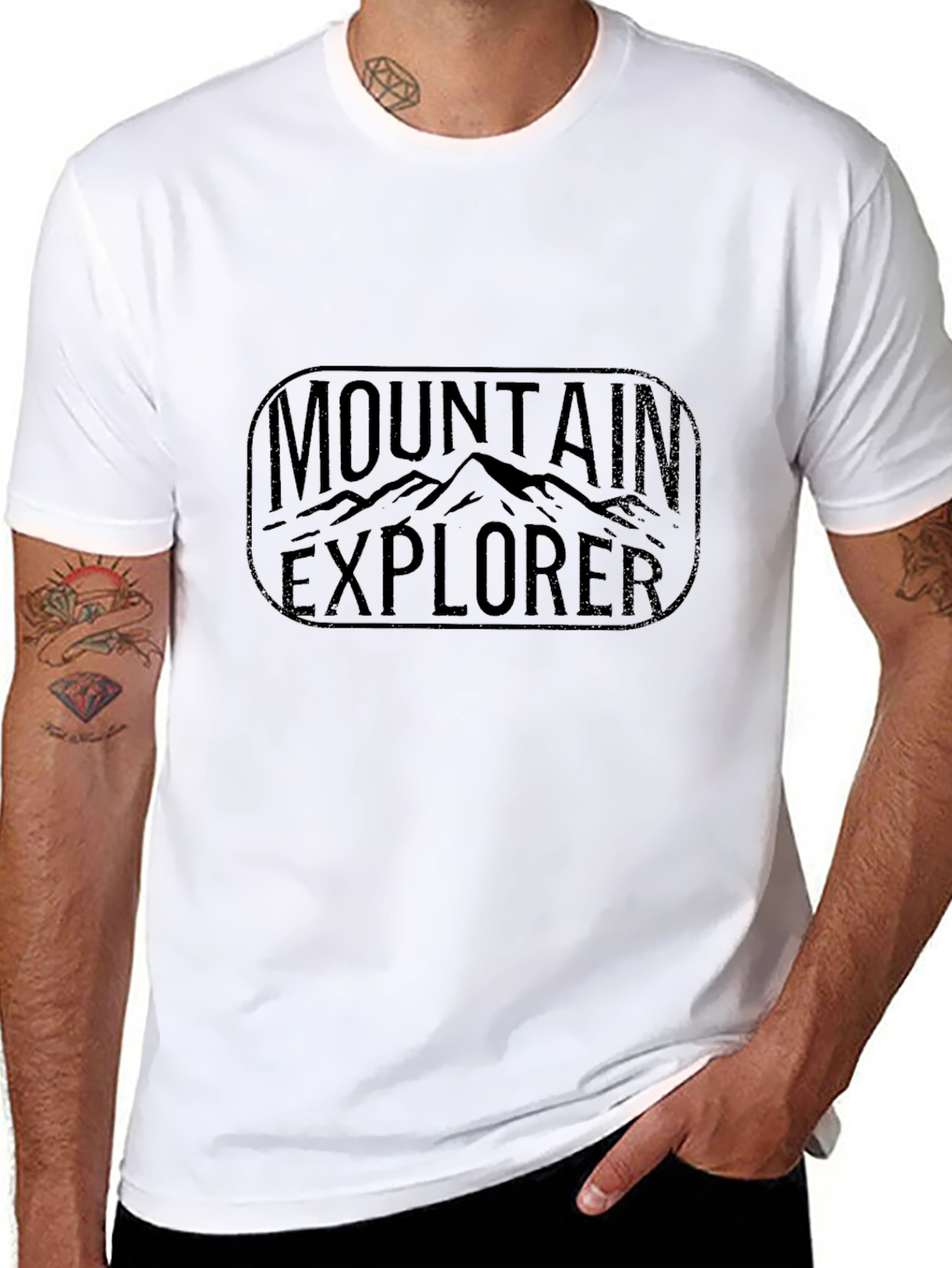 Mountain Explorer Graphic Tee - Adventure Awaits