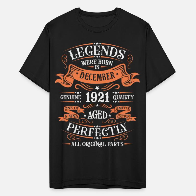 LEGENDS ARE BORN IN DECEMBER 1921