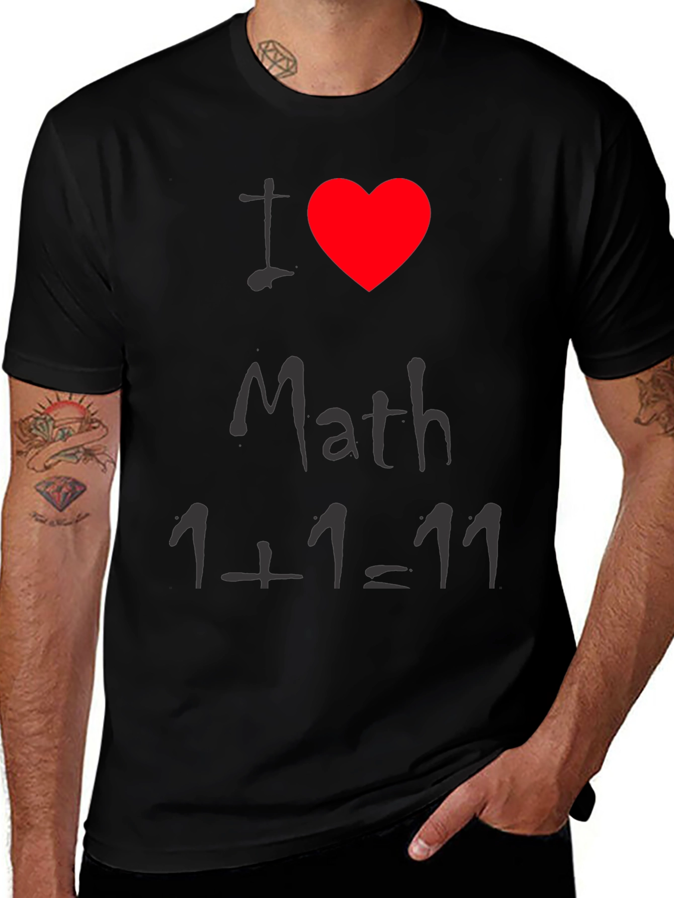 I Heart Math Funny T-Shirt